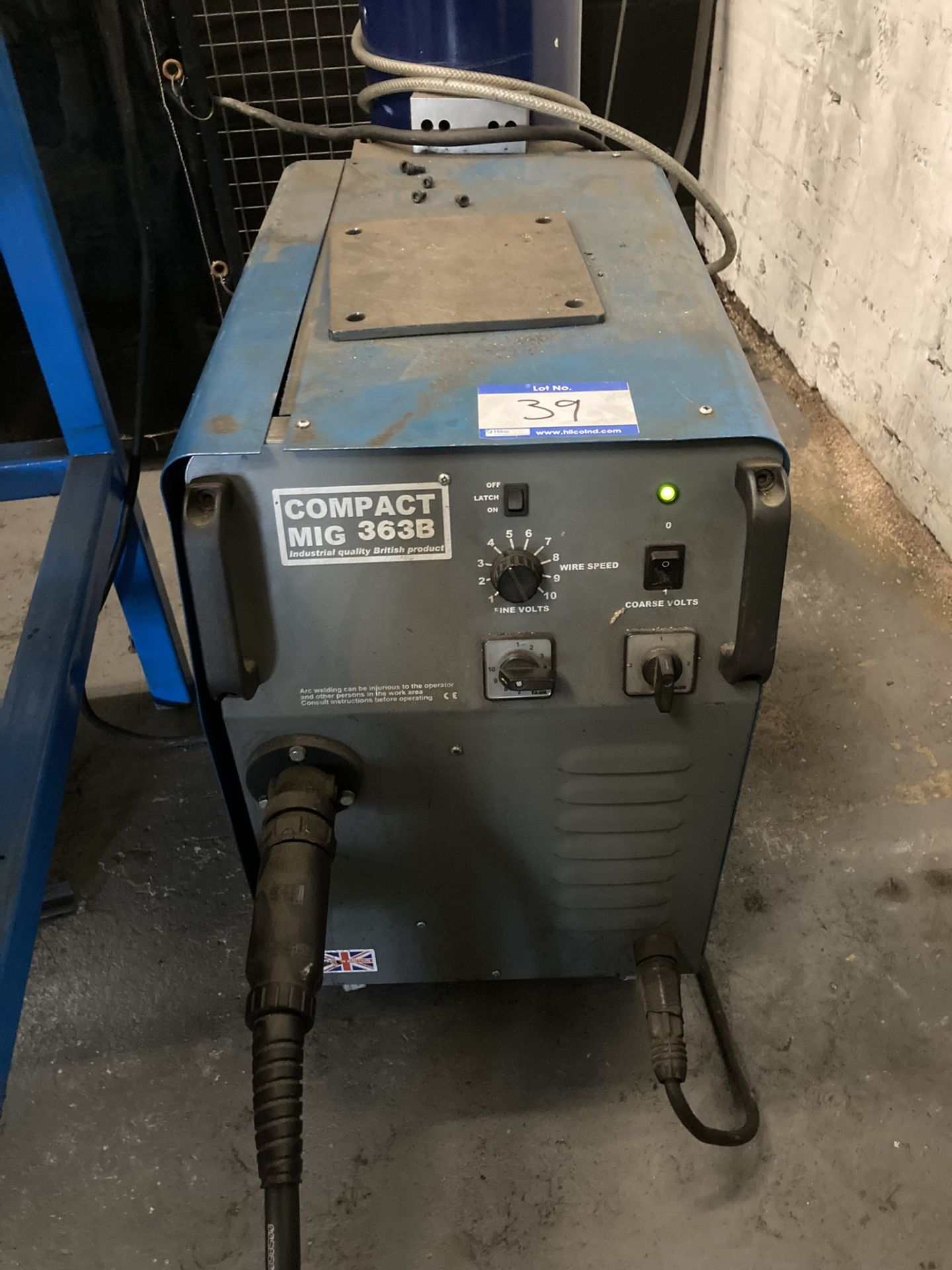 Tecarc Compact Mig 363B Mig Welder with Cables (Bottle Not Included)