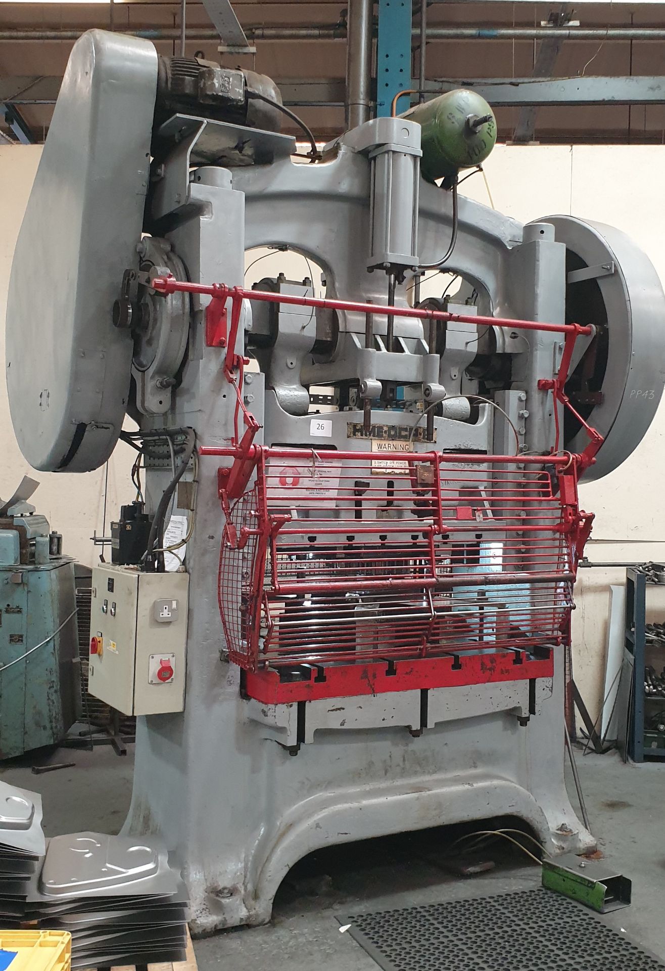 HME DCP-6, Double Sided 150 Ton Double Crank Mechanical Power Press, Stroke Range 1" to 6", With Int - Image 2 of 2