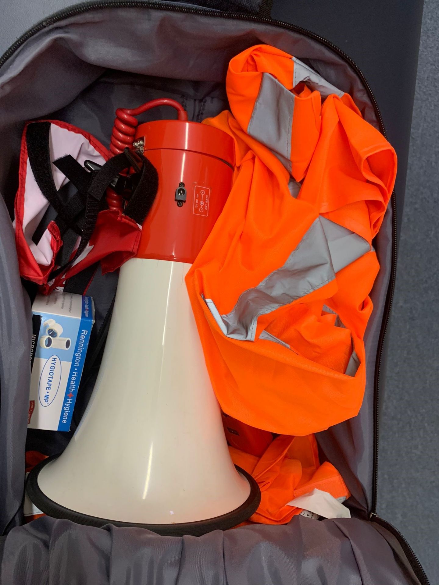 2: Fire Evacuation Kits with Loudhailer and High Viz Jackets - Image 2 of 2