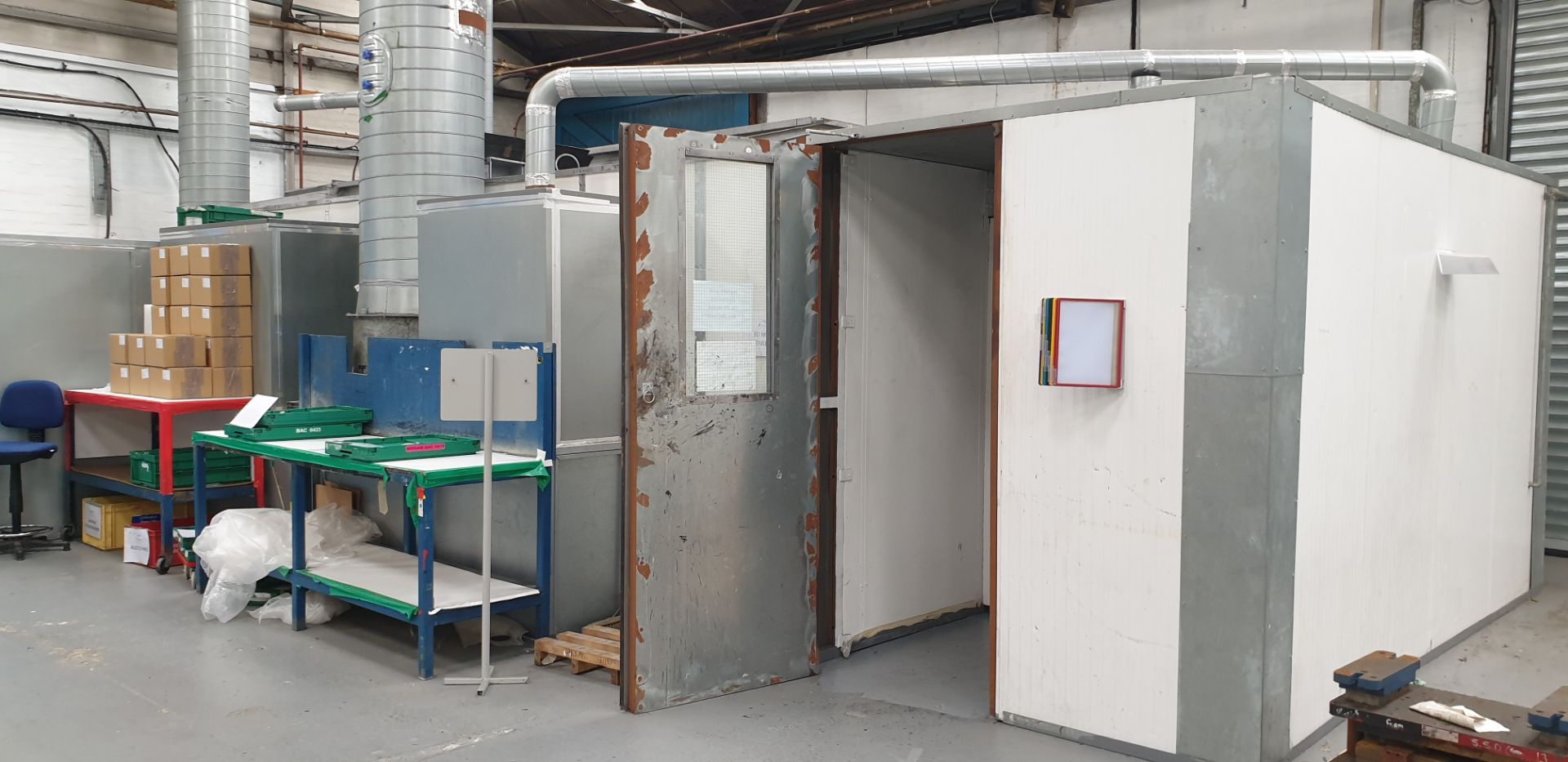 Unknown Gas Fired Paint Drying Oven, With Plc Control And Timer NOTE: Buyer will be required to sub - Image 2 of 4