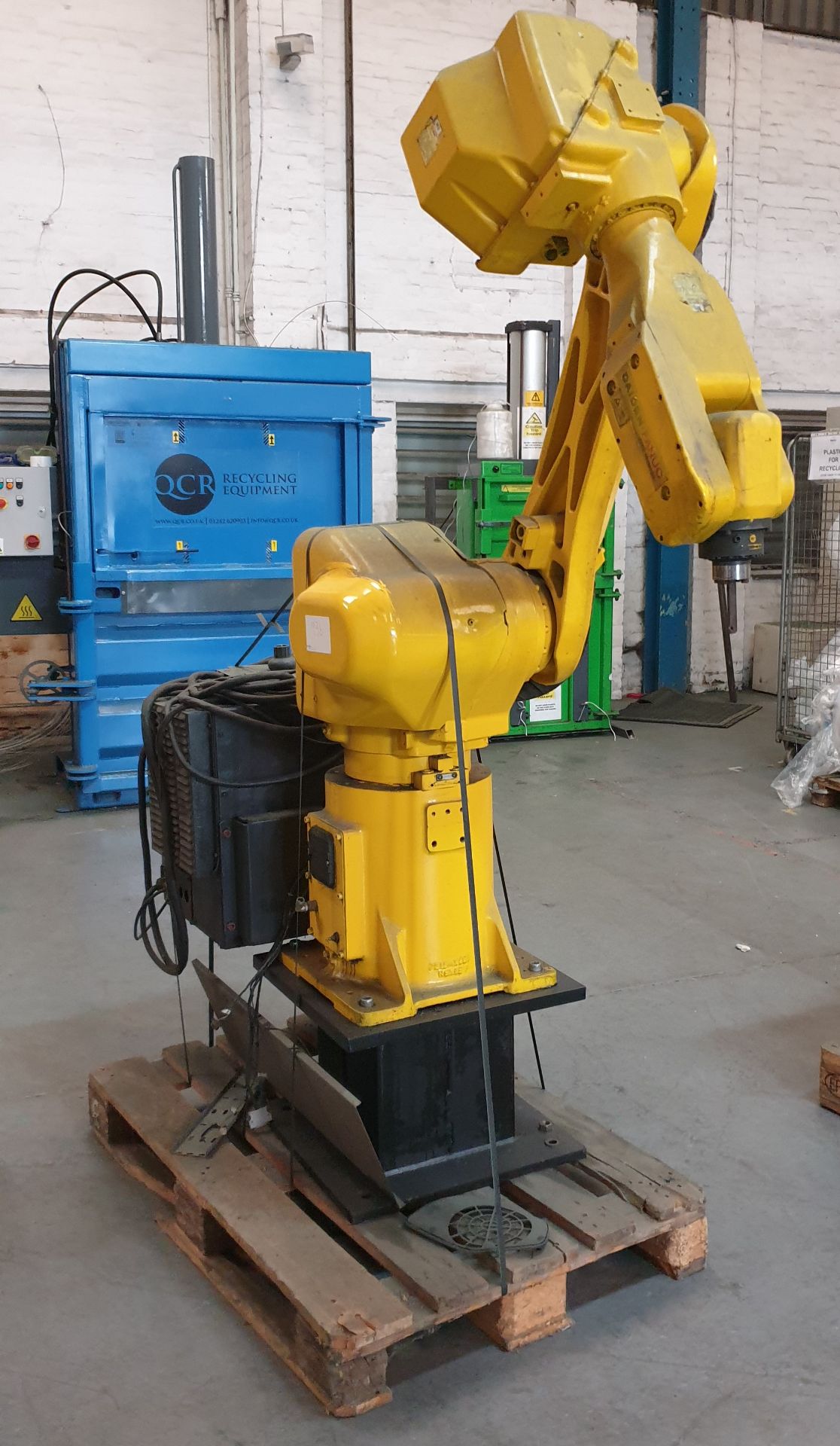 Daiden-Fanuc, Arcmate 120I, 5-Axis Robot With Controller Units