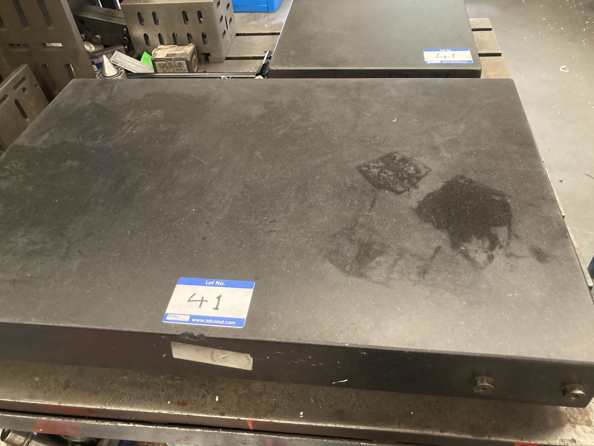 2: Granite Measuring Surface Plates, 90 x 60 x 10 cm, 46 x 46 x 9 cm