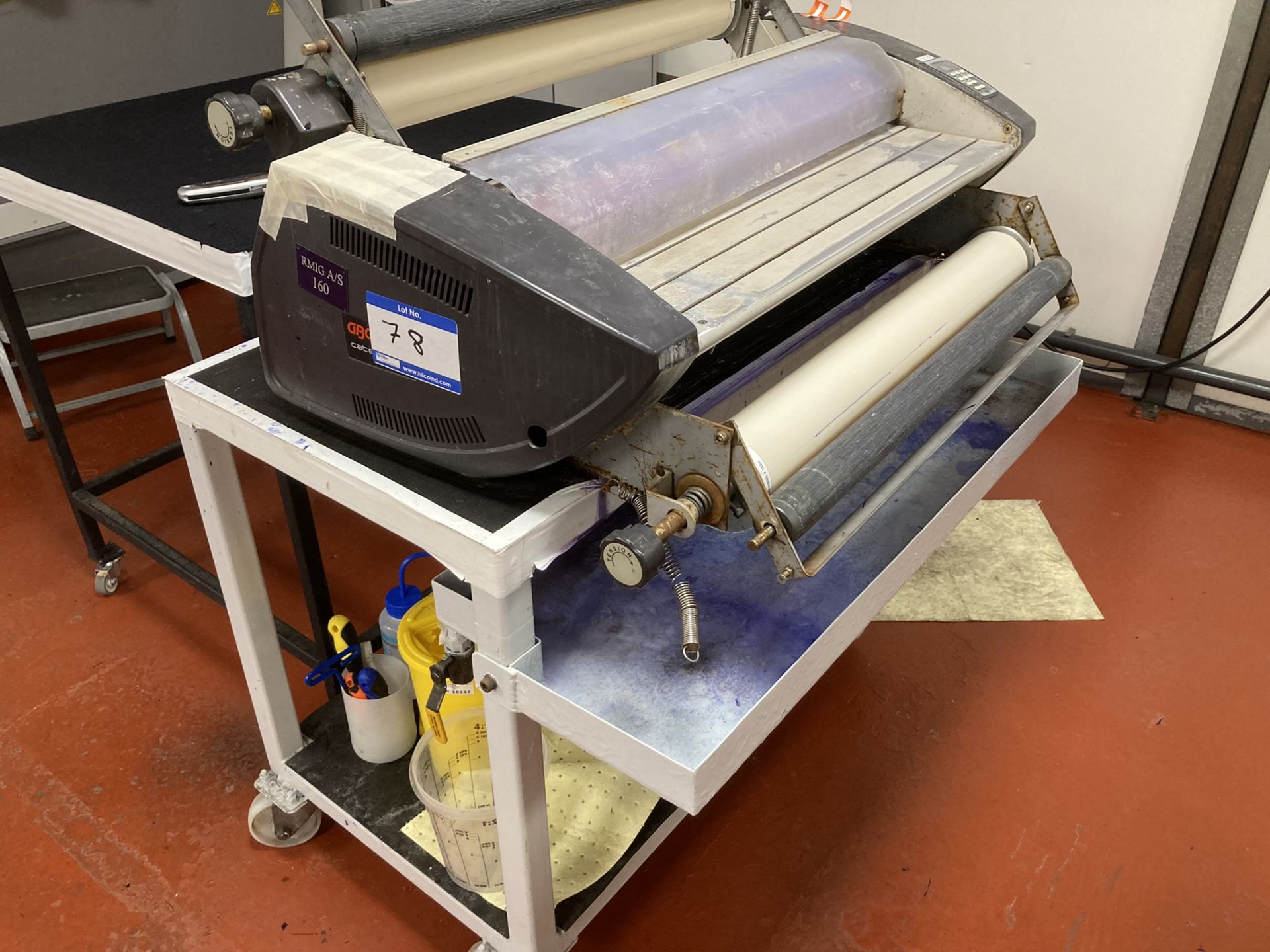 Masteretch Model 650 Hot Roll Laminator