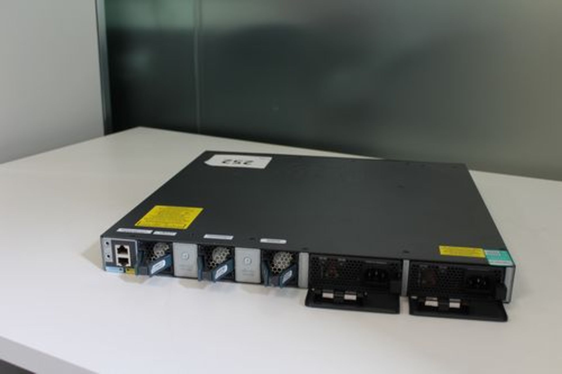 Catalyst 3650 48 PoE+4X1G 48 Port Switch S/N FDO2304F19X - Image 2 of 2