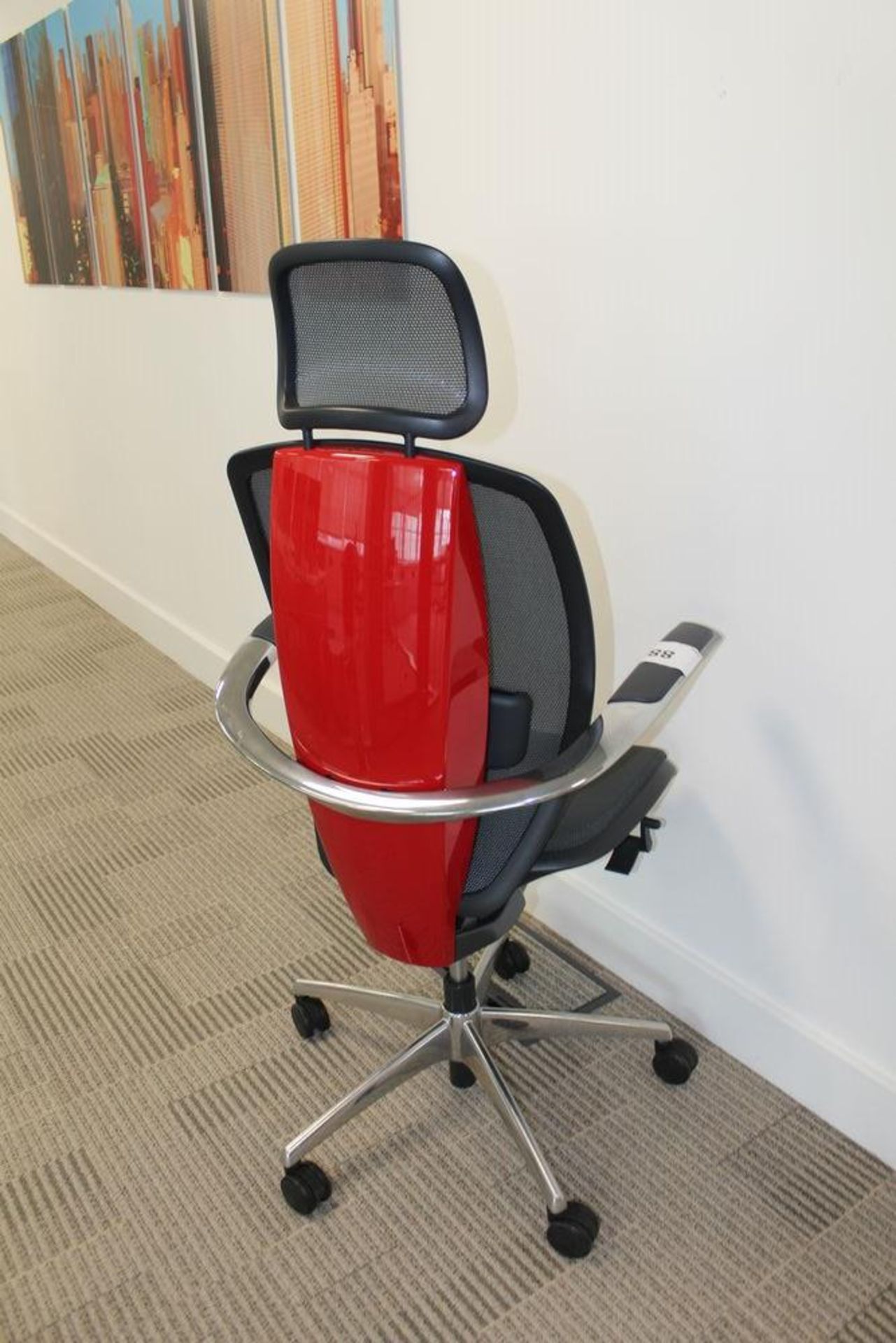 Xten Line Pininfarina Design Mesh Back Swivel Chair - Image 2 of 2