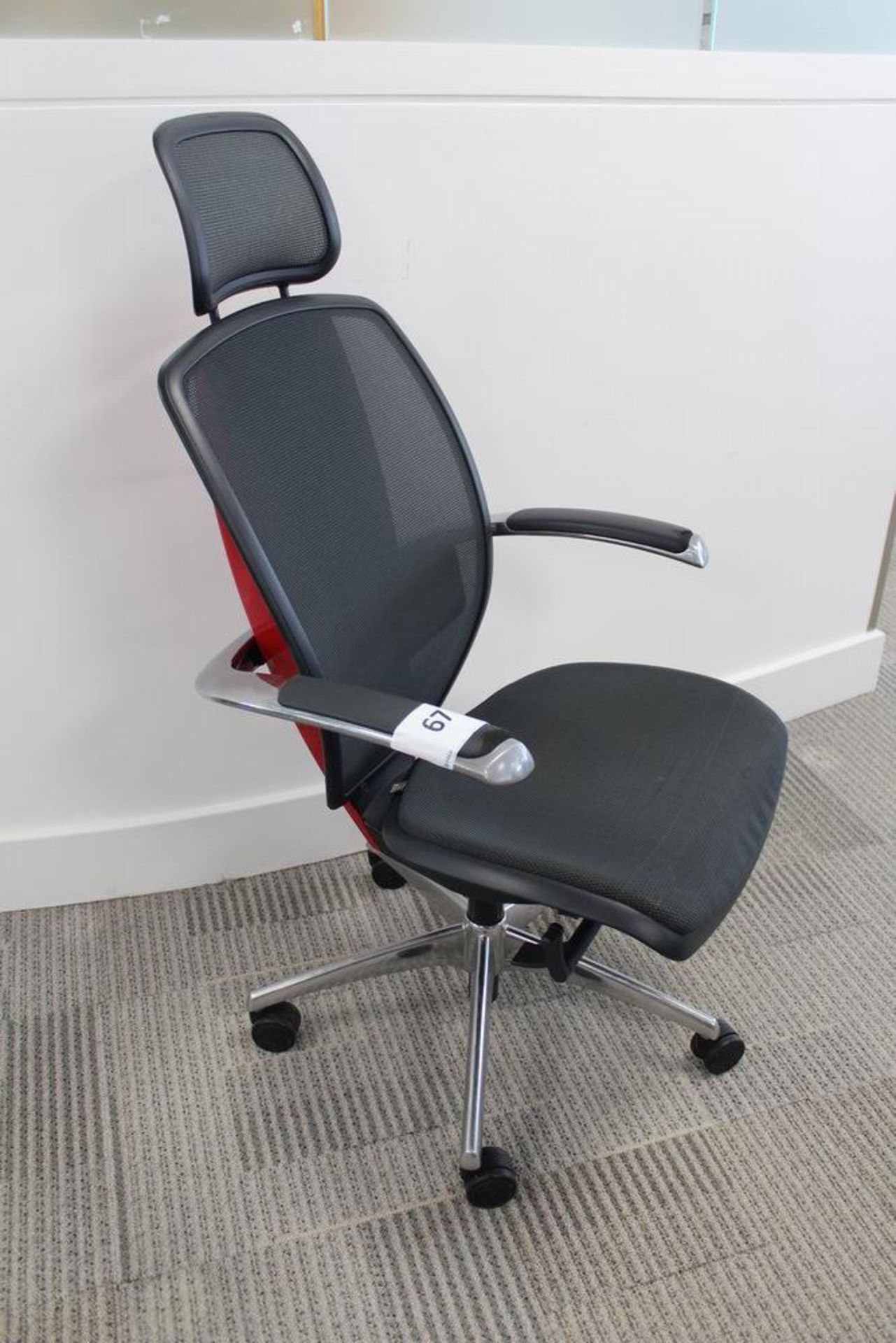 Xten Line Pininfarina Design Mesh Back Swivel Chair