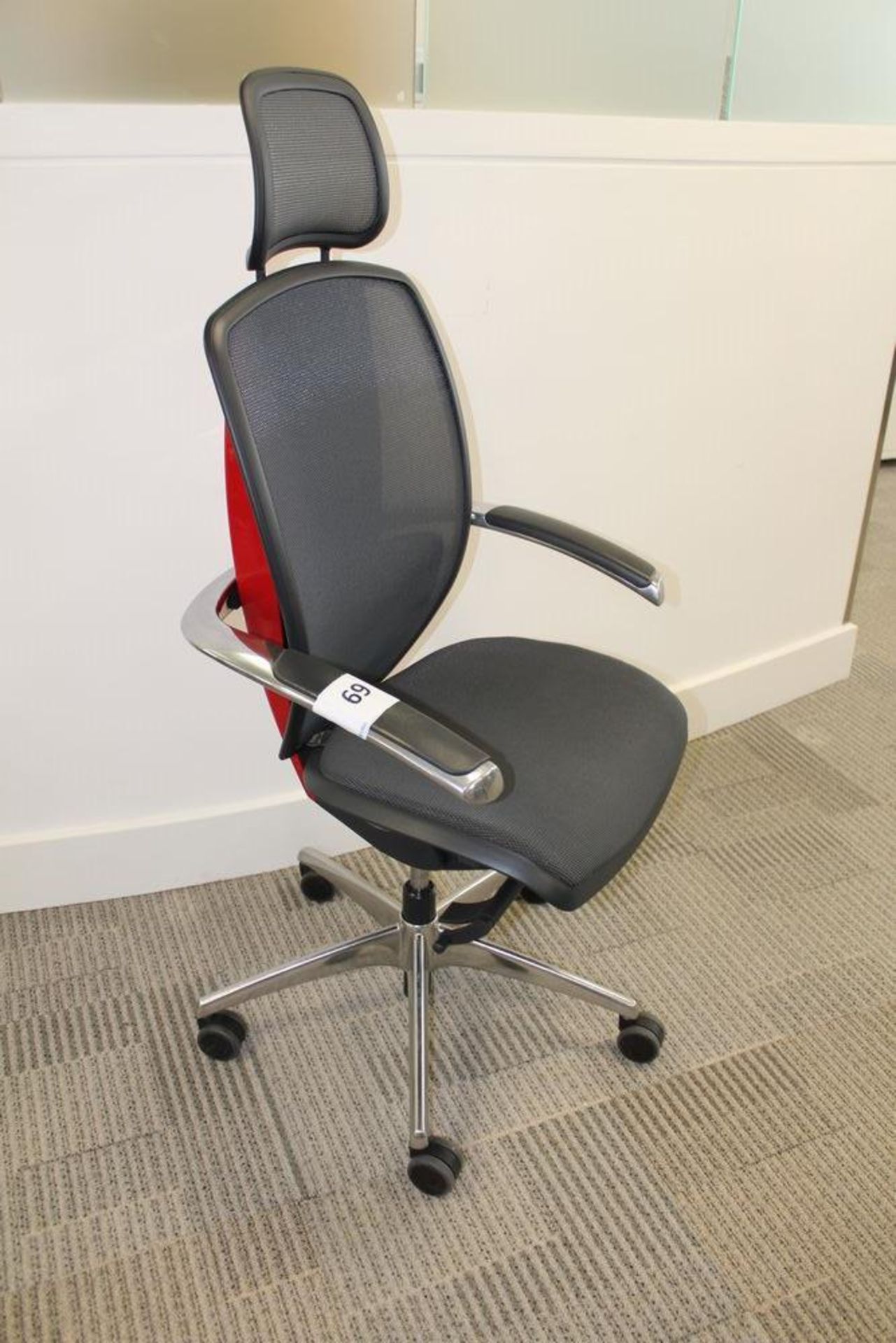 Xten Line Pininfarina Design Mesh Back Swivel Chair