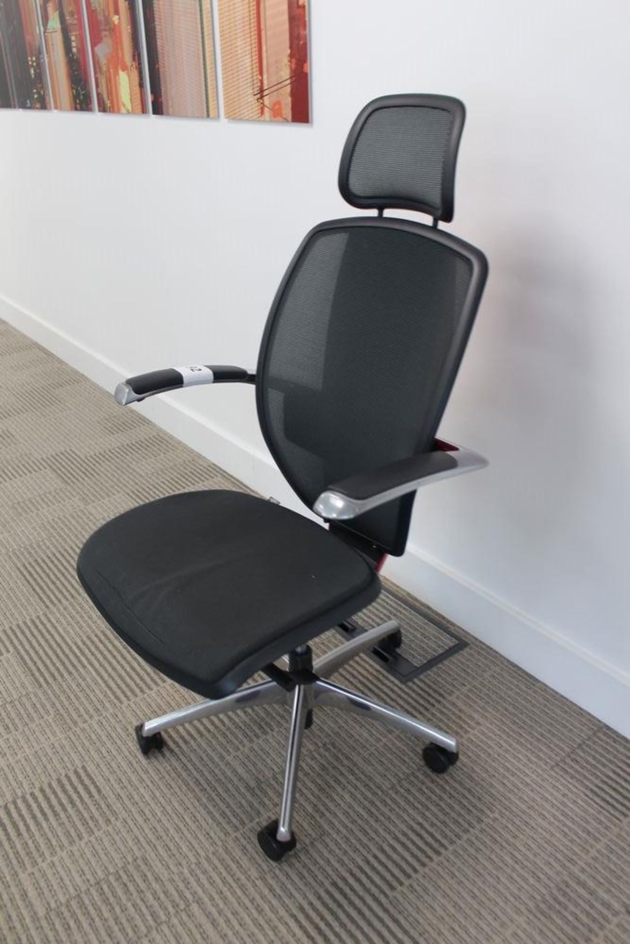 Xten Line Pininfarina Design Mesh Back Swivel Chair