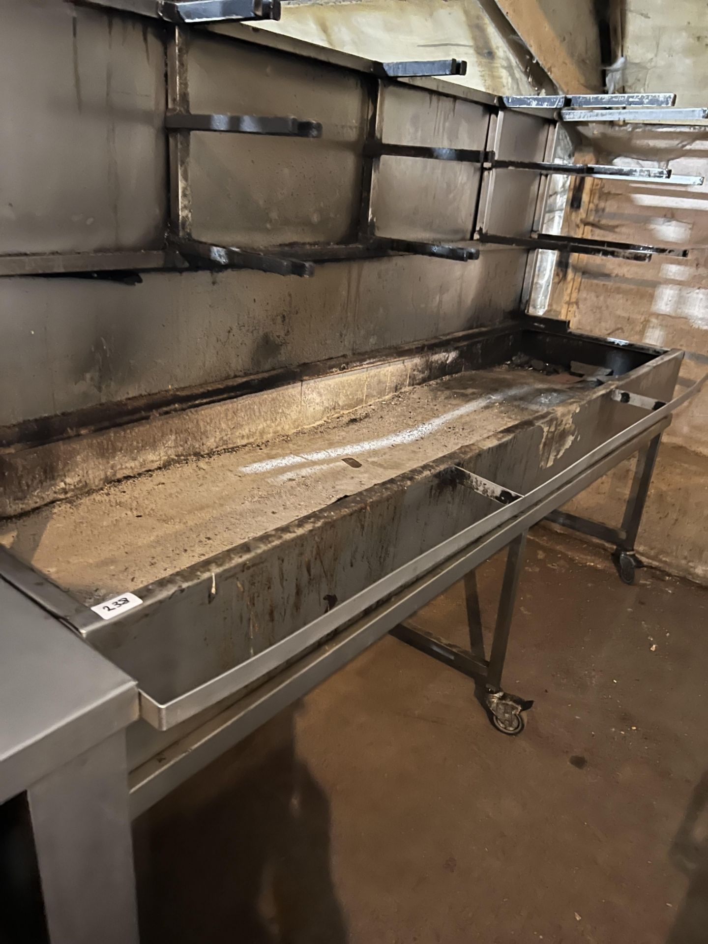 Stone grill removed from a Burger restaurant, requires grill plates 2360w x 660mm deep Would also ma - Image 2 of 2
