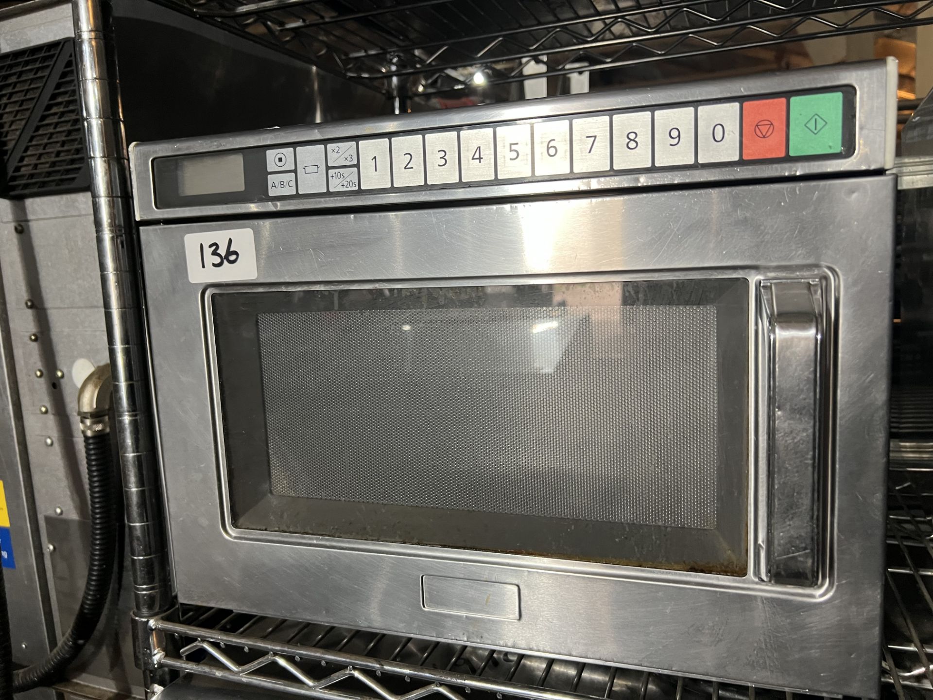 Panasonic NE 1853 commercial microwave