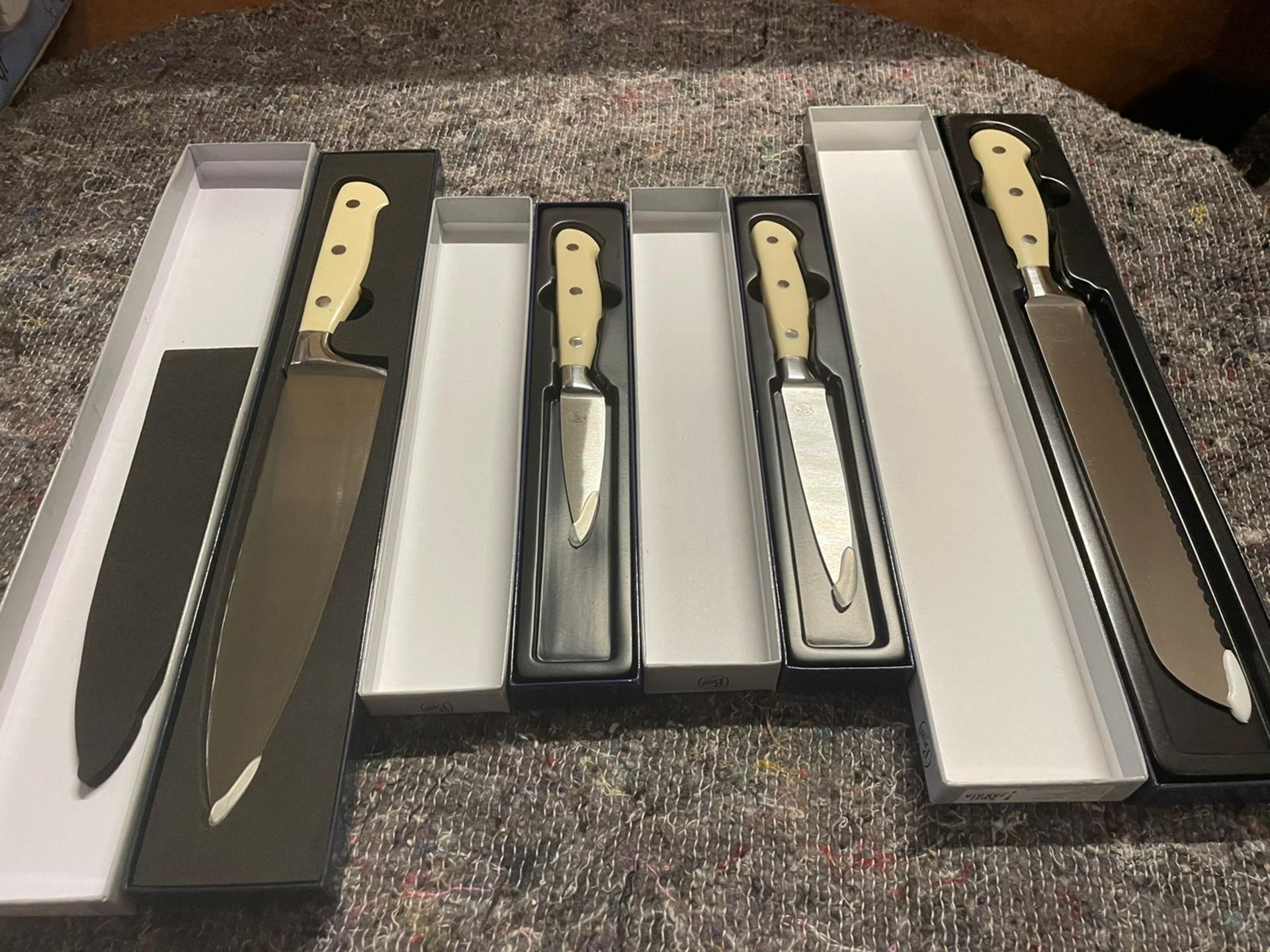 4 x Bew Quality Boxed Professional Knives