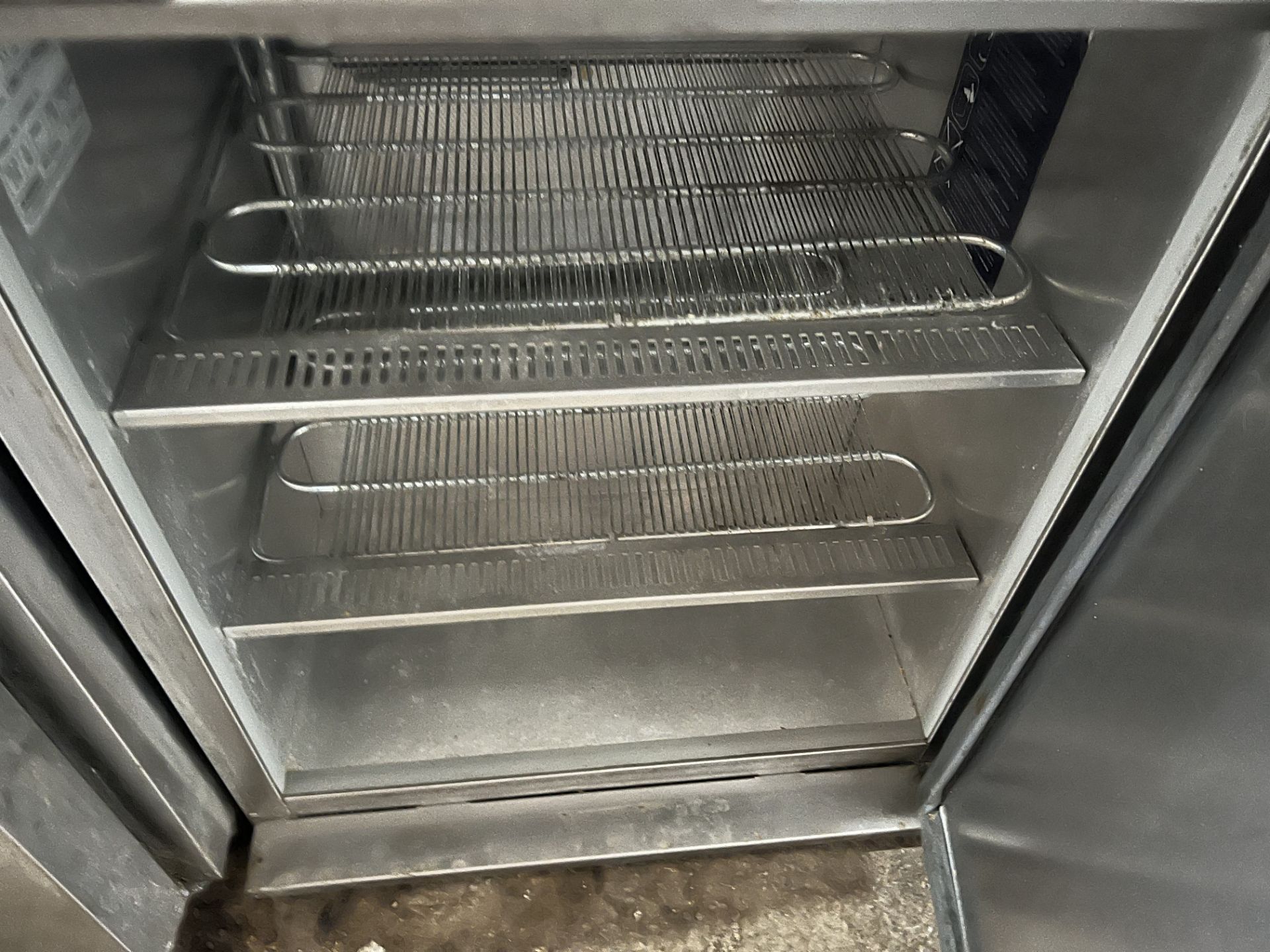 Stainless 600mm under counter Freezer - Image 2 of 2
