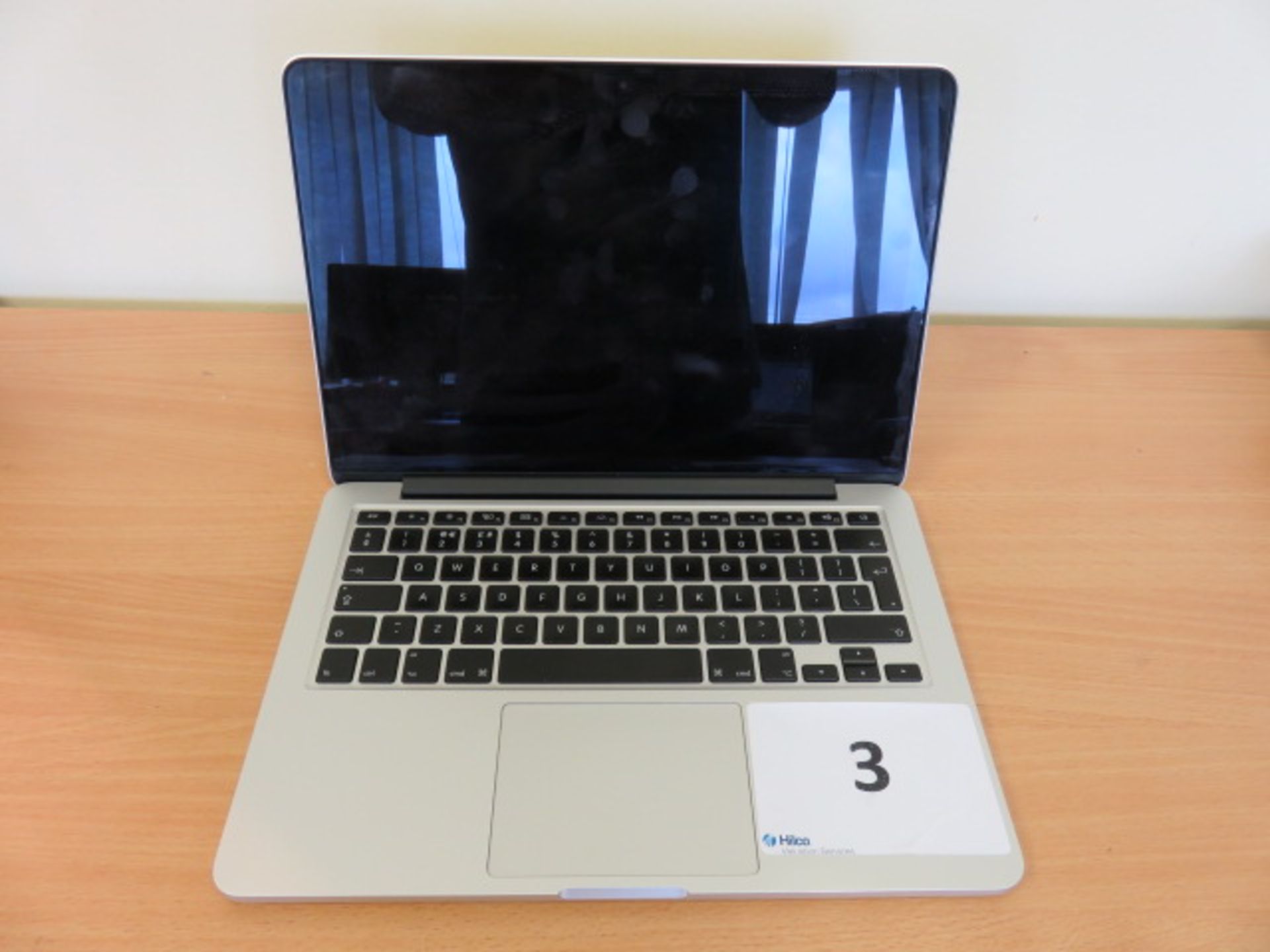 Apple Macbook Pro A1502 13in Core i5 Laptop (2015) Serial No. C02SMRCDFVH3 (Asset No. 204)