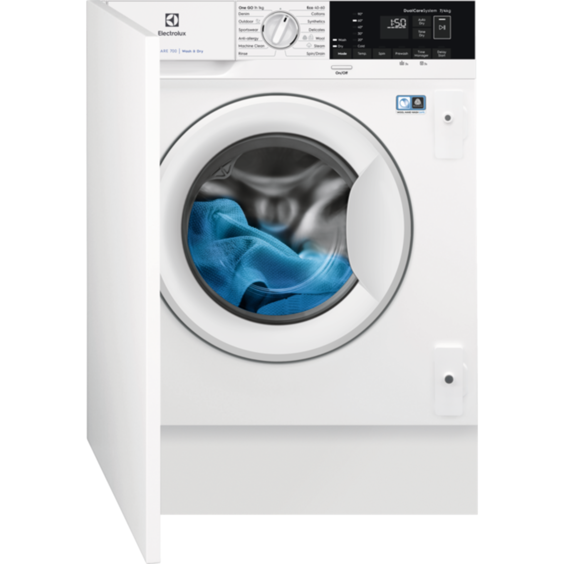 2: ELECTROLUX E776W402BI Integrated Washer Dryer