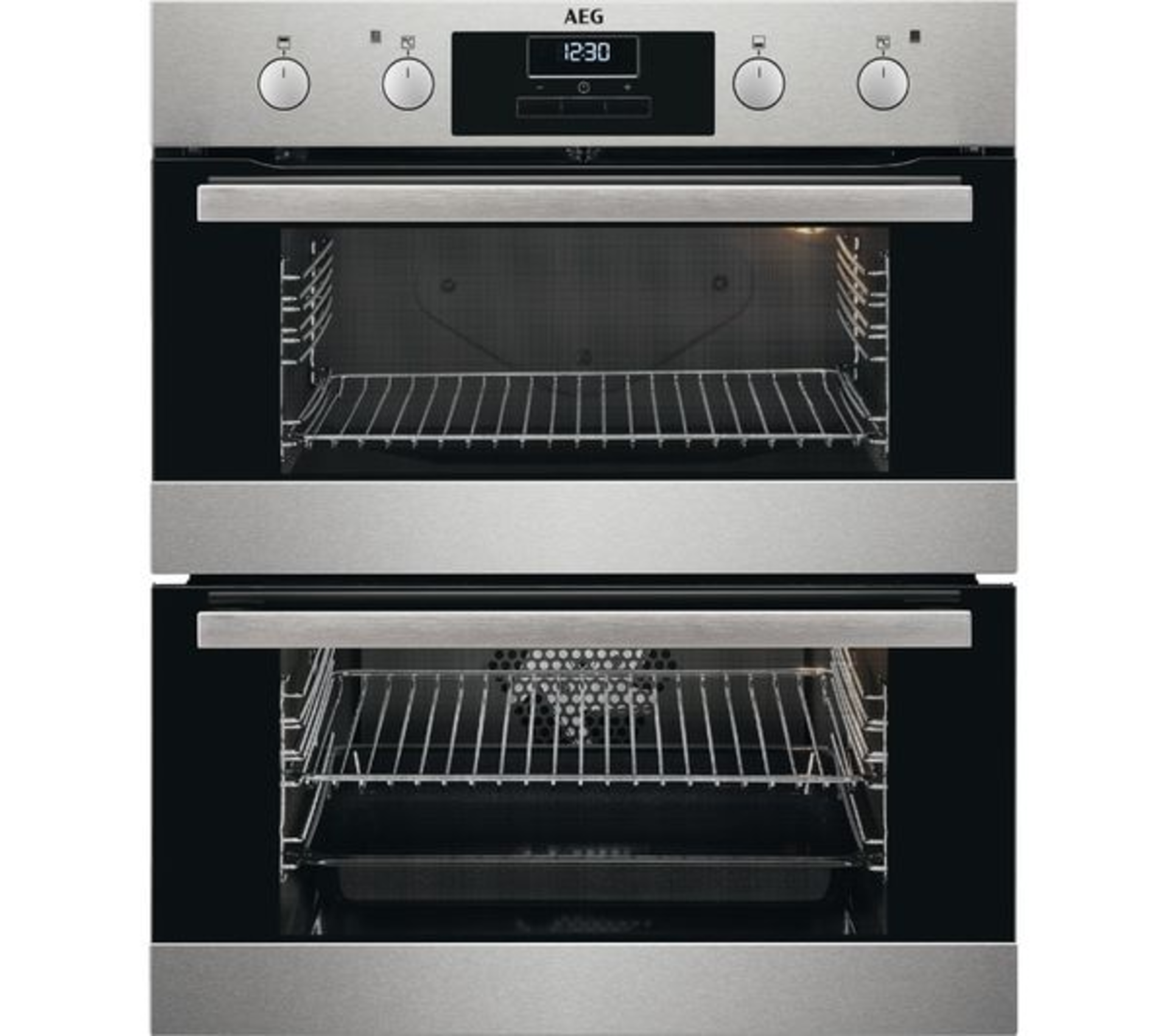 1: AEG DUB331110M Double oven with 2 main oven fun