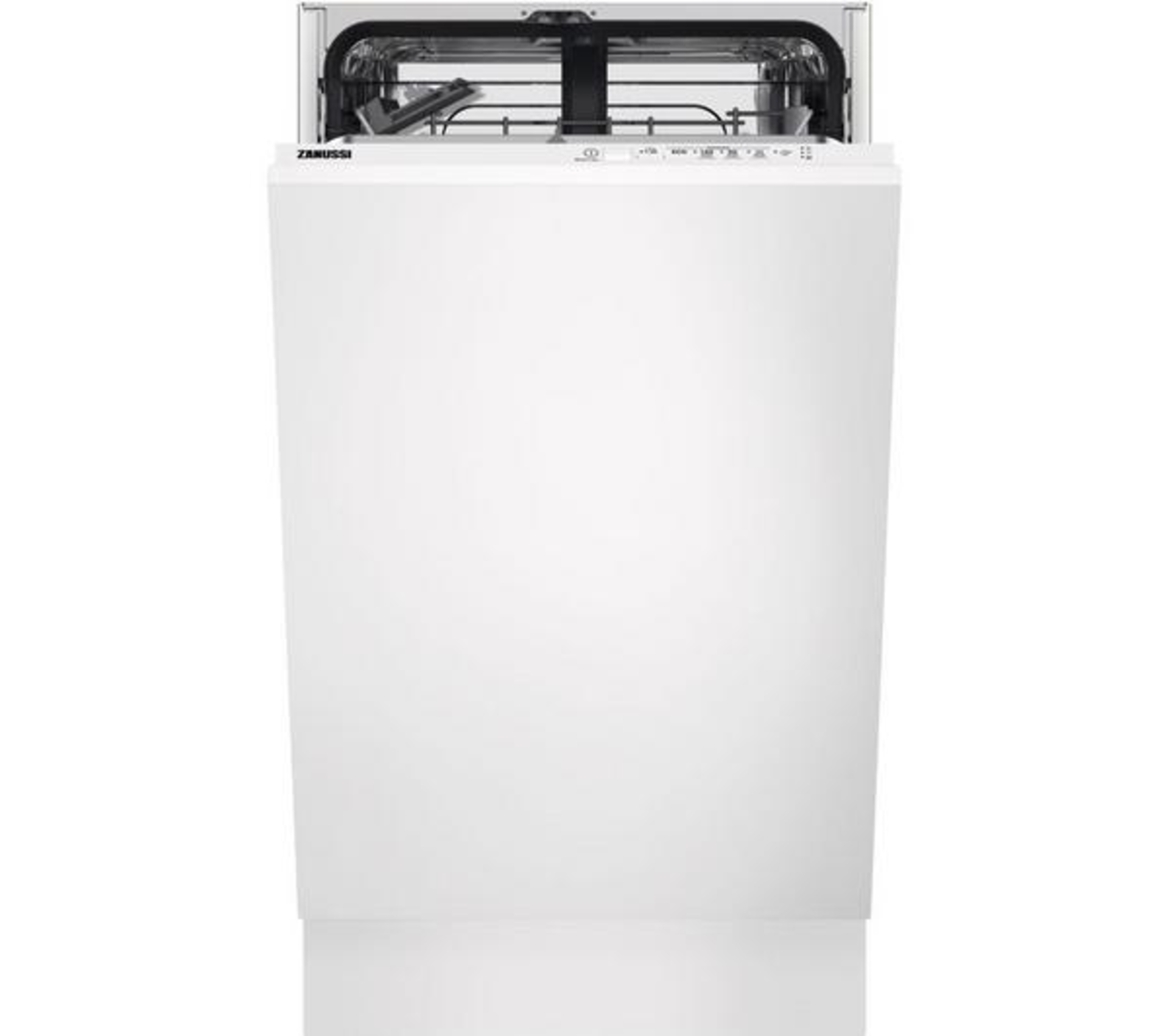 1: ZANUSSI ZSLN1211 Fully Integrated Slim-line Dishwasher