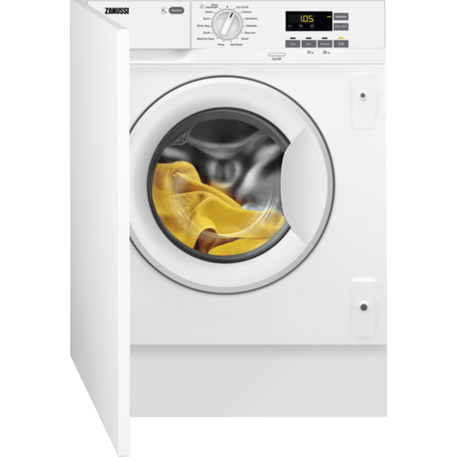 1: ZANUSSI Z714W43BI Integrated Washing Machine