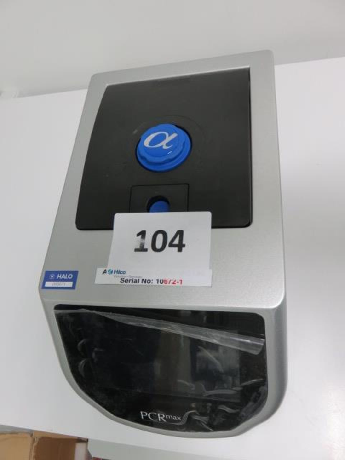 PCRMAX Alpha Thermal Cycler (Product Code AC196). Serial No. 10672-1 (Not In Working Order)