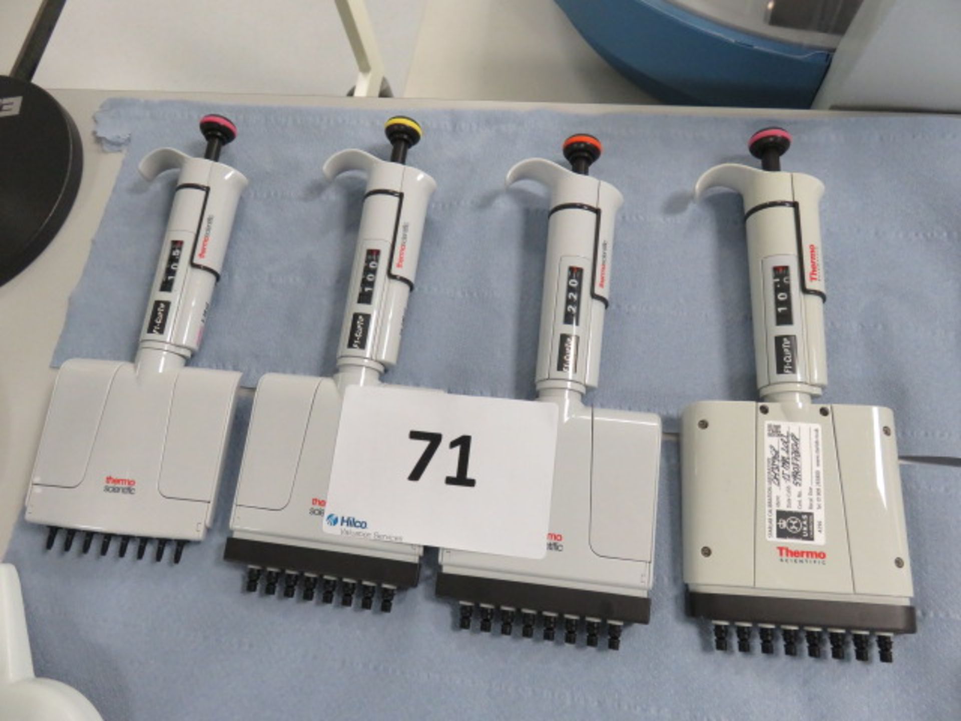 Thermo Scientific FI-CLIP Tip 8 Channel Manual Pipettes As Lotted