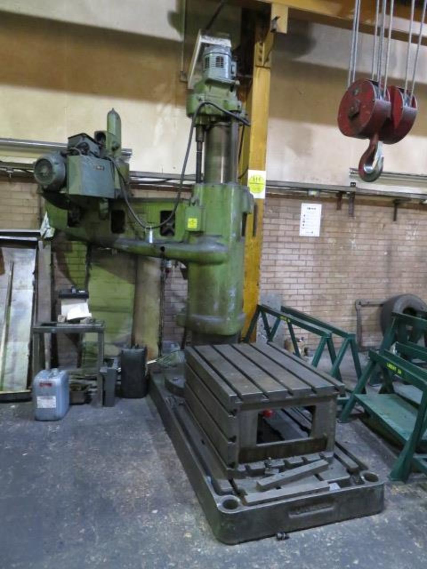 Asquith 5ft Radial Arm Drill Serial No. ODI 77(1951)(Full RAMS Documentation Required Prior to Remov