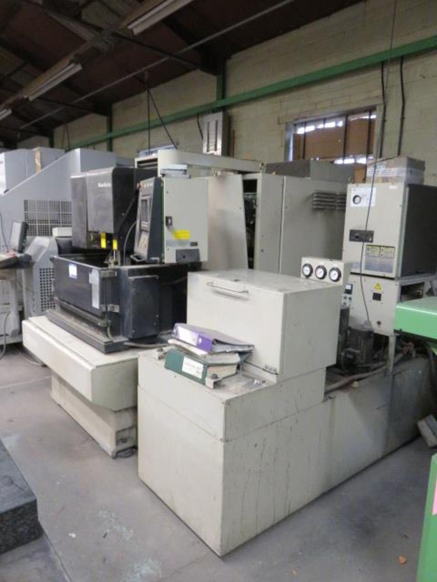 Sodick AG600L Linear Wire Eroder EDM, Complete With Sodick LP2WH Controls, Water Cooling System. S - Bild 2 aus 2