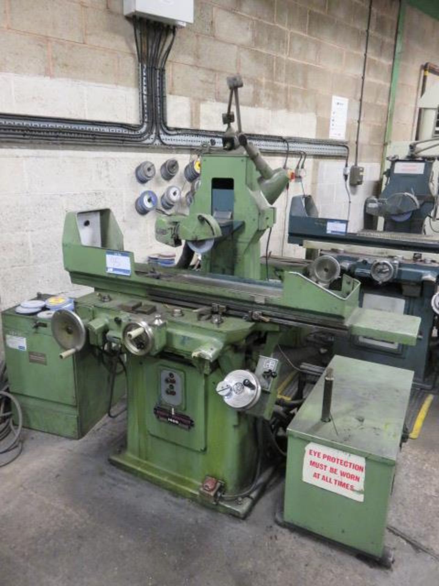 Jones-Shipman 1400 Surface Grinder Complete With Drytex Extraction Serial No.66258 & Eclipse Magne