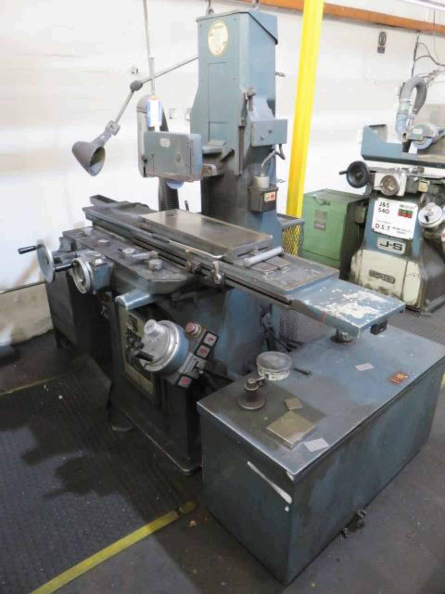 Jones-Shipman 1400 Surface Grinder Complete With Drytex DT21 Dust Extraction & Magnetic Table Serial