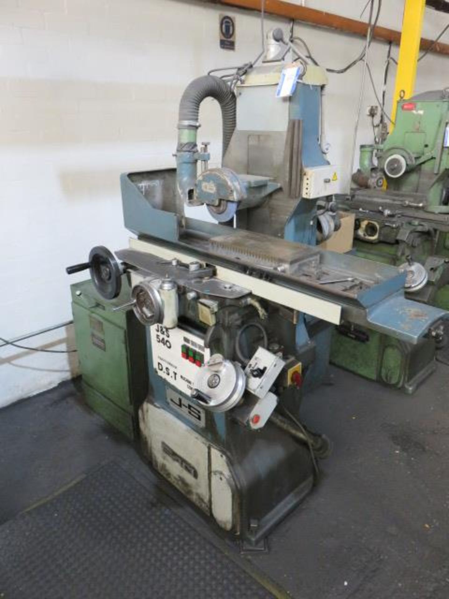 Jones-Shipman 540 Surface Grinder Complete with Drytex DT21 Dust Extraction & Magnetic Table. Serial