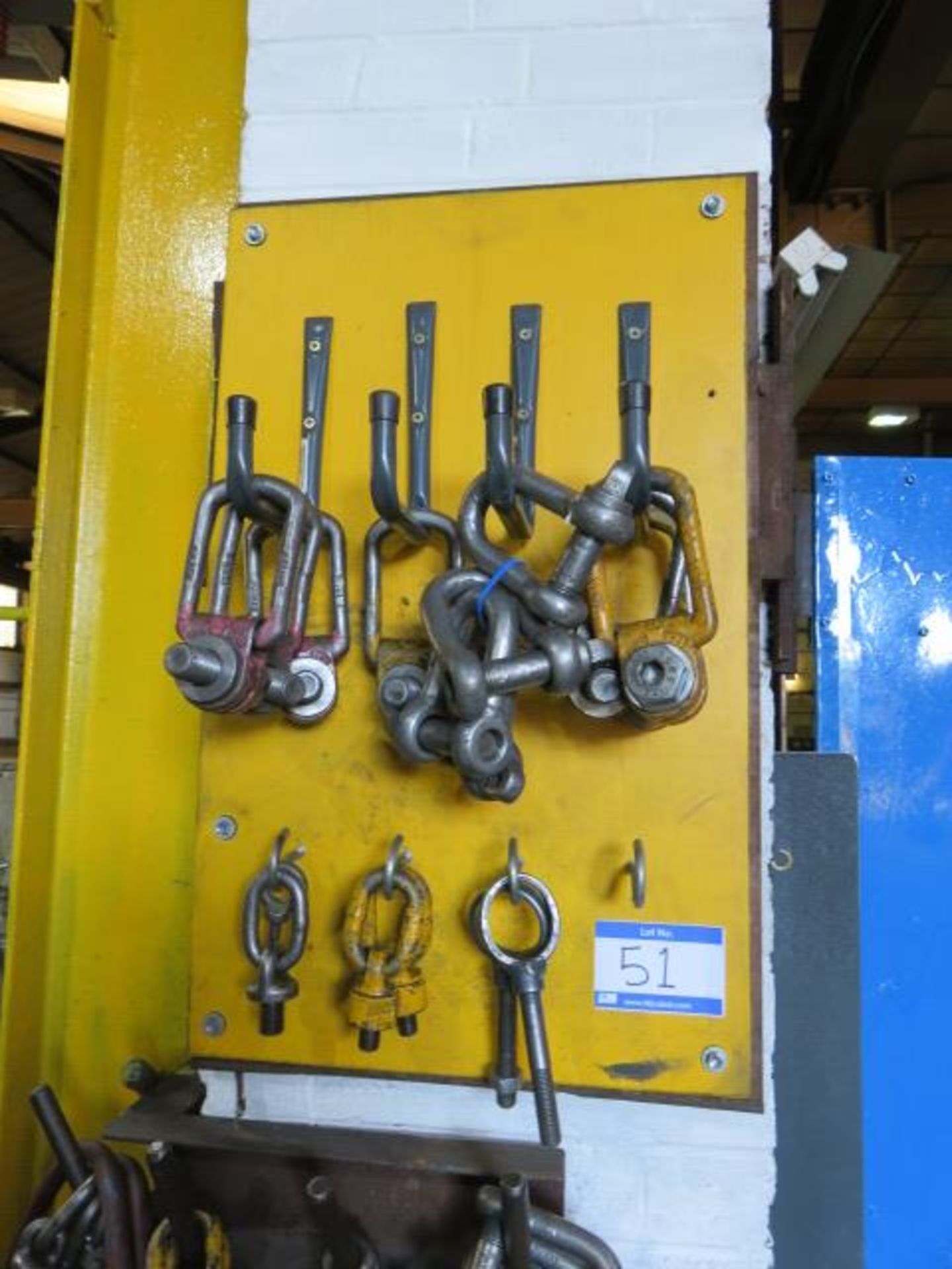 Quantity of Various Fixed Eye Bolts, Swivel Eye Bolts & Lifting Shackles As Lotted - Image 2 of 2