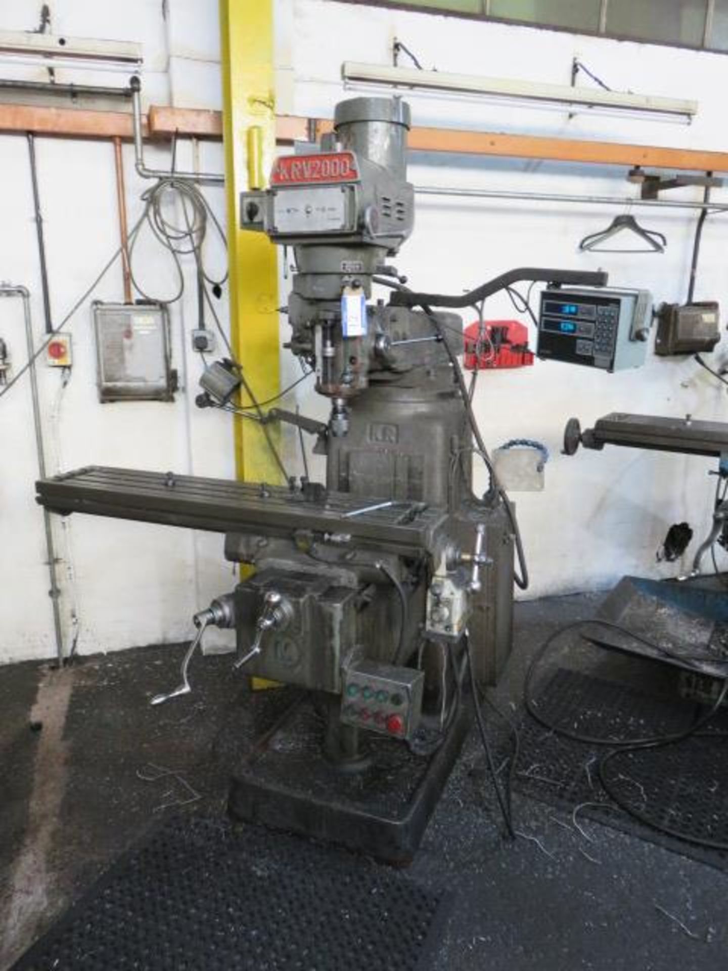 XYZ KRV V2000 Turret Milling Machine Complete With Acurite Controls Serial No. 7074 (Full RAMS Docu