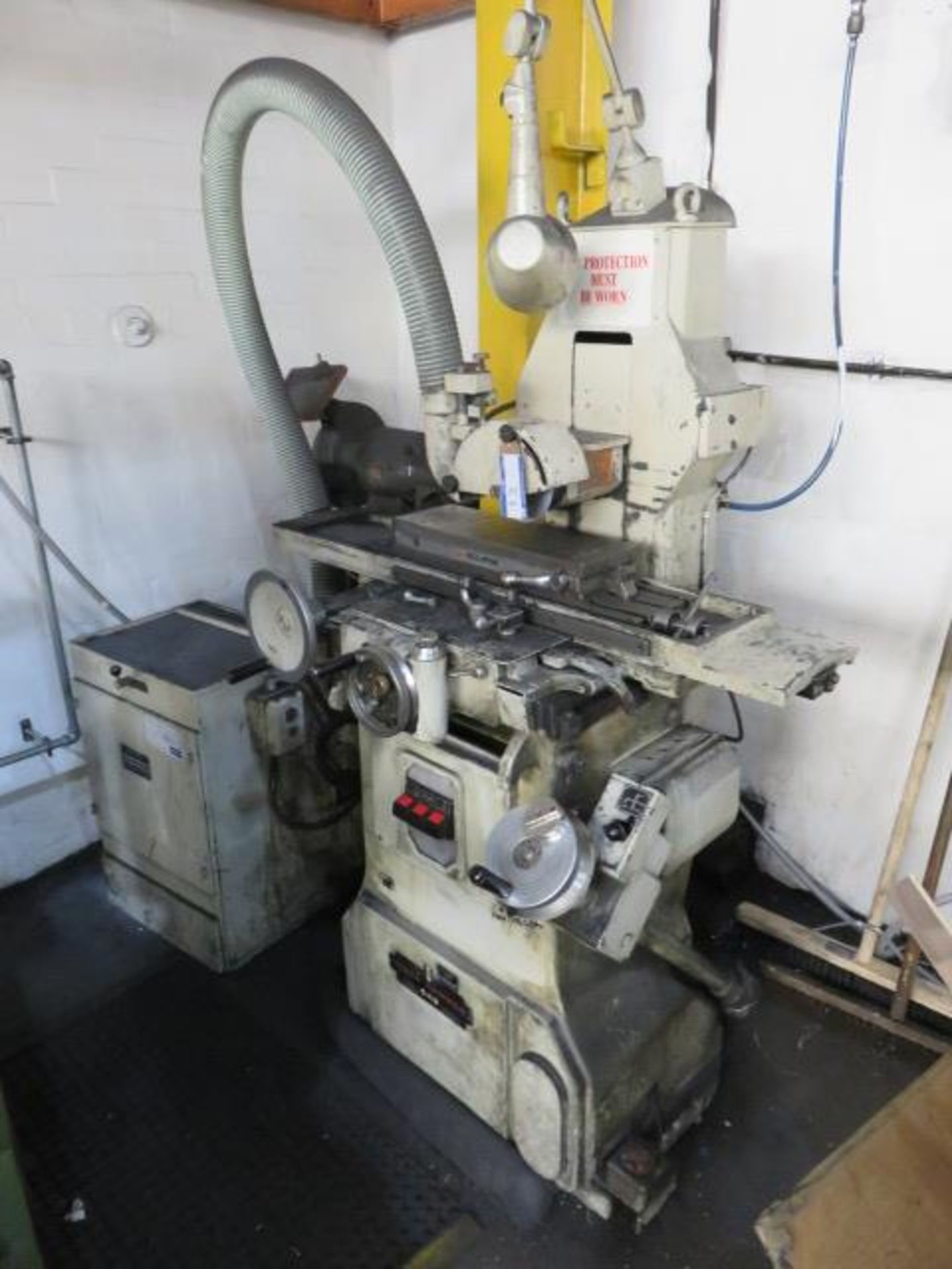 Jones-Shipman 540 Surface Grinder Complete With Drytex DT21 Dust Extraction & Magnetic Table. Serial