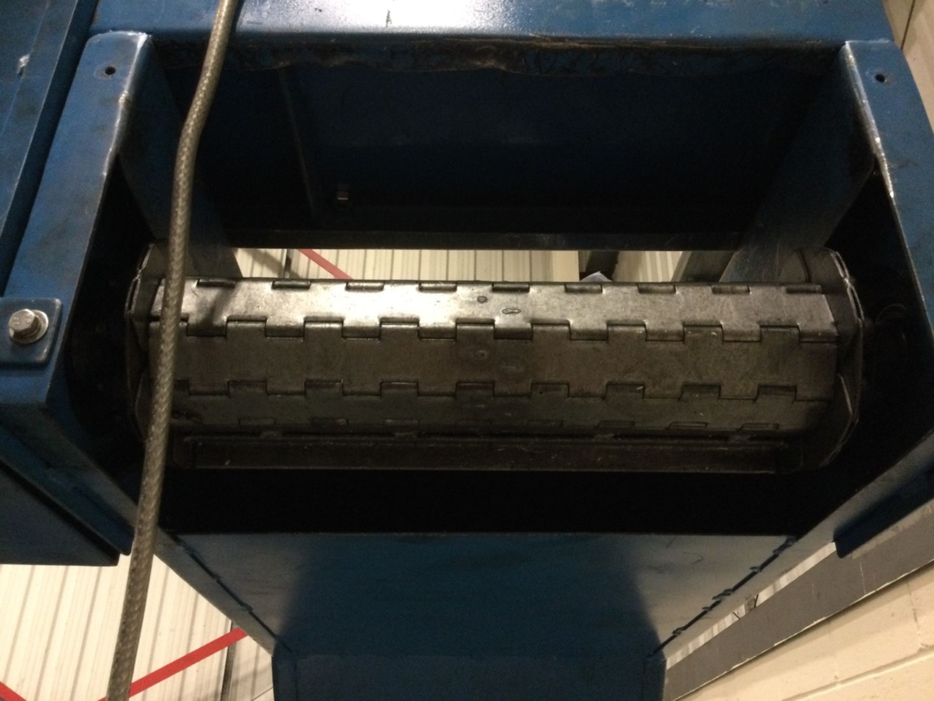 1, Inclined Parts Conveyor, 46 X 430 Cm Approx., With Steel Belt - Image 2 of 3