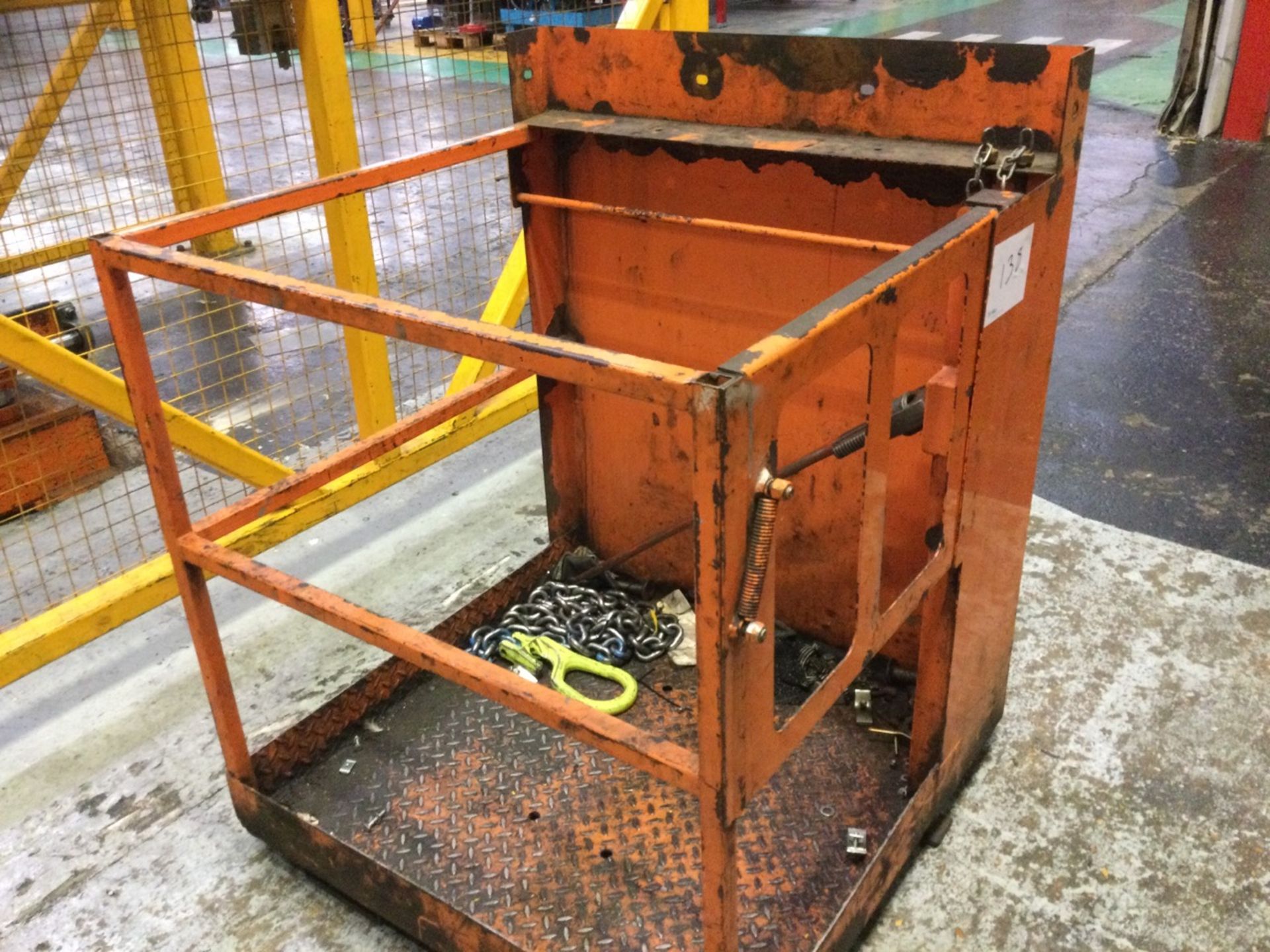1, Fork Lift Operations Cage