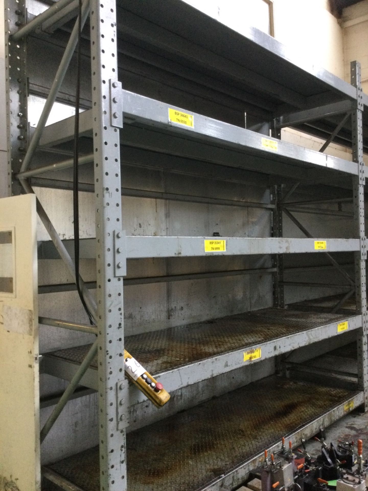 1, 2 Bays Of Heavy Duty Racking Comprising - 3 Upright Frames, Approx 3.5m - 10 Shelves - Image 2 of 3