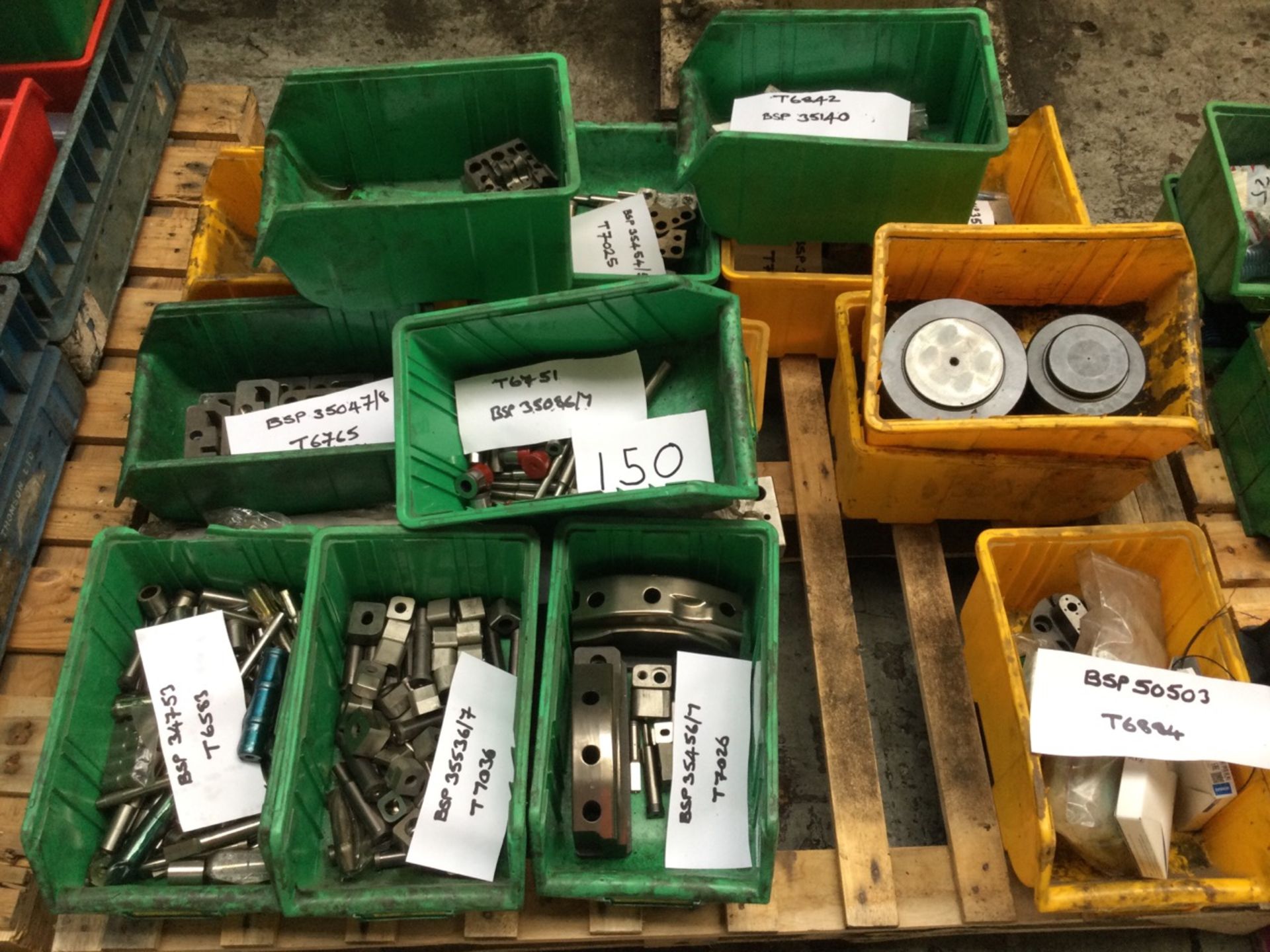 1, Pallet Of Various Tool Fixings And Parts