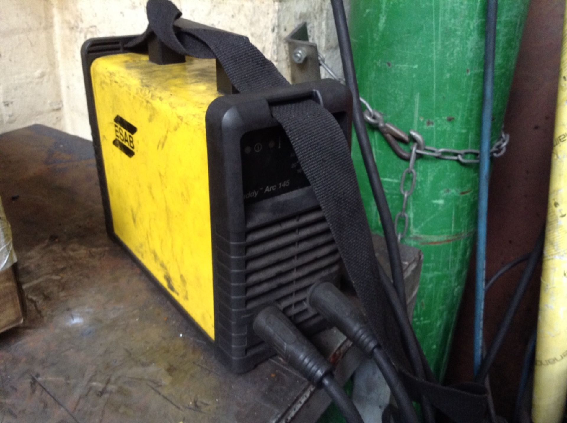 1 Kemppi , Kempack 200, Mig welder with WU-10 cooler, cables, foot controller and an Esab Buddy Arc - Image 3 of 4