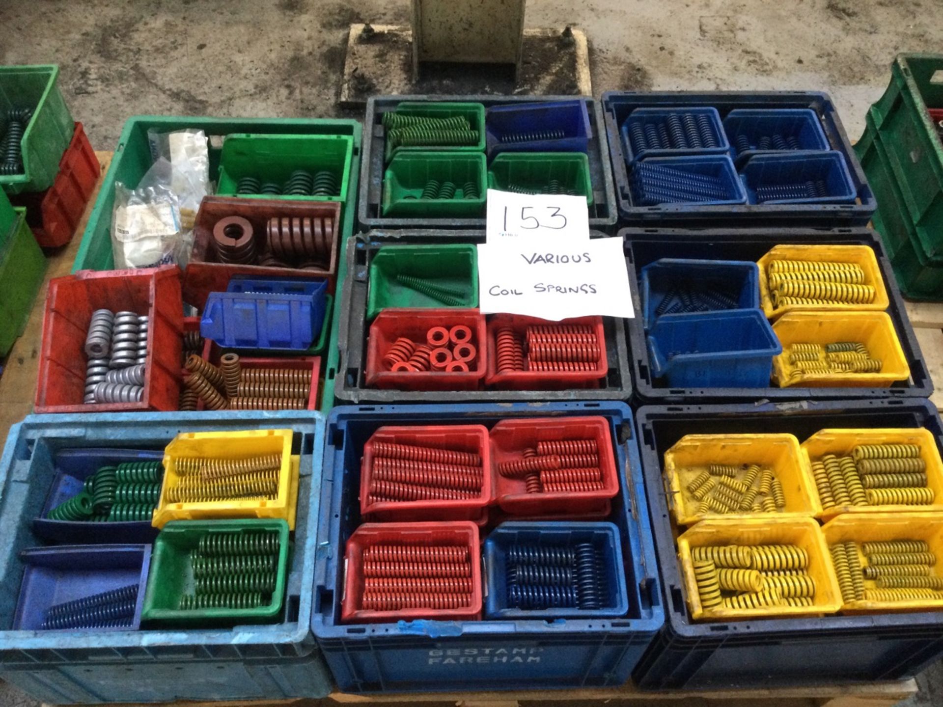 1, Pallet Of Various Coil Springs