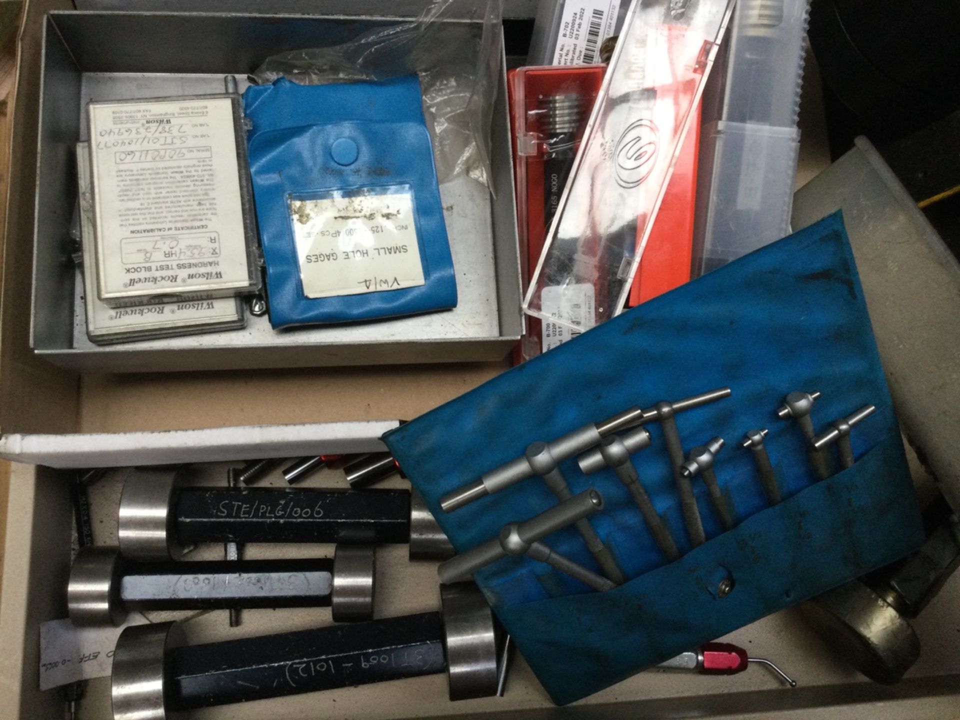 Mixed Inspection Equipment To Include -Verniers - Plug Gauges - Slip Gauge Set (Incomplete) - Image 2 of 2