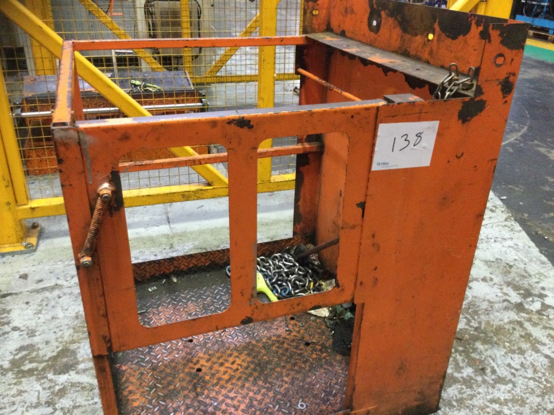 1, Fork Lift Operations Cage - Image 2 of 2