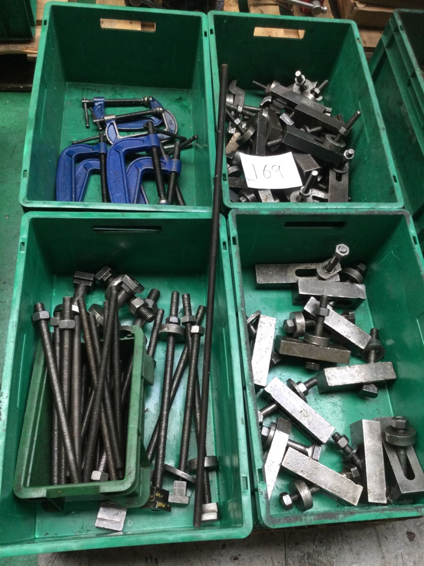 1, Mixed Tool Clamping And G-Clamps