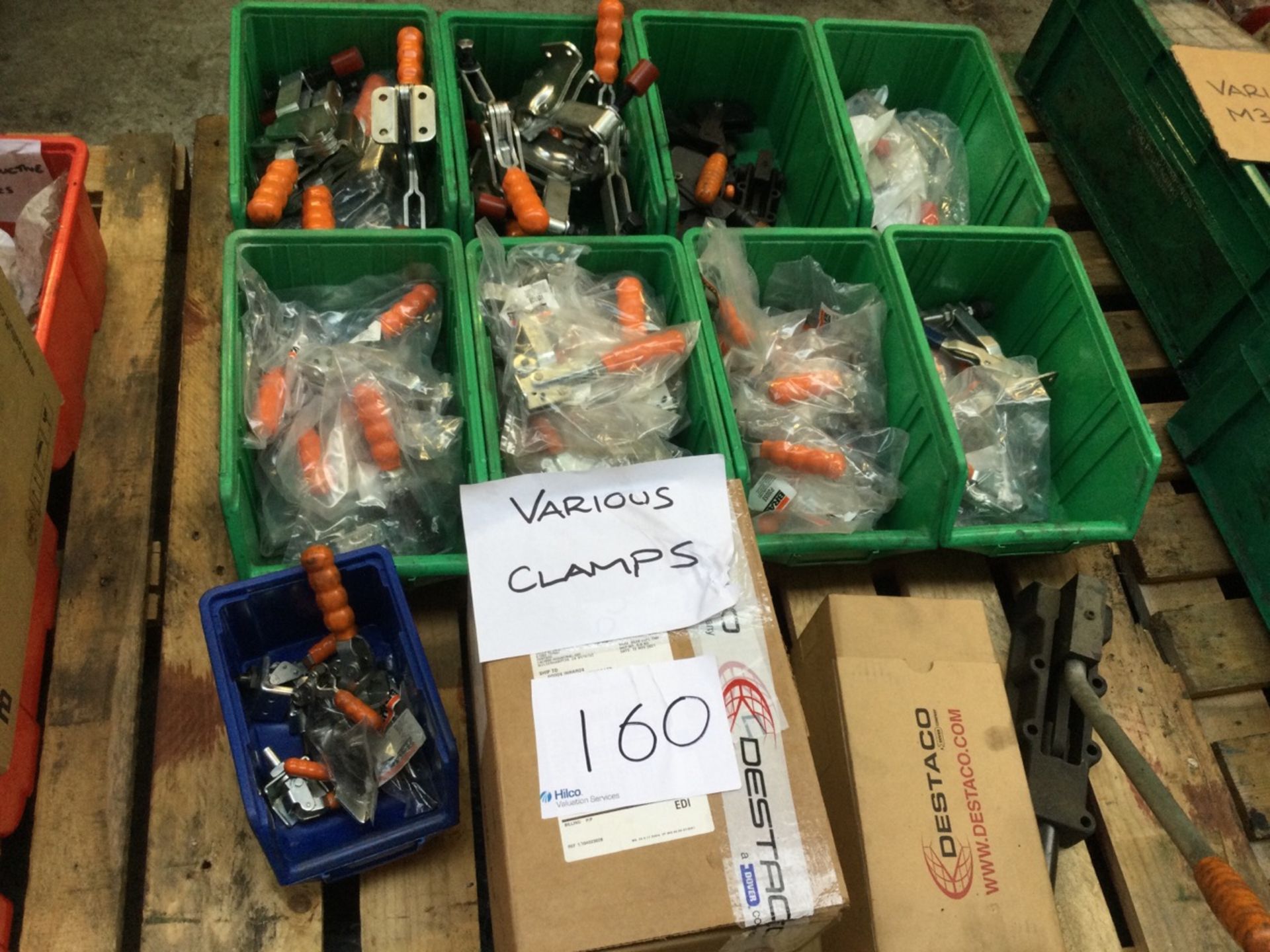 1, Pallet Of Various Work Clamps