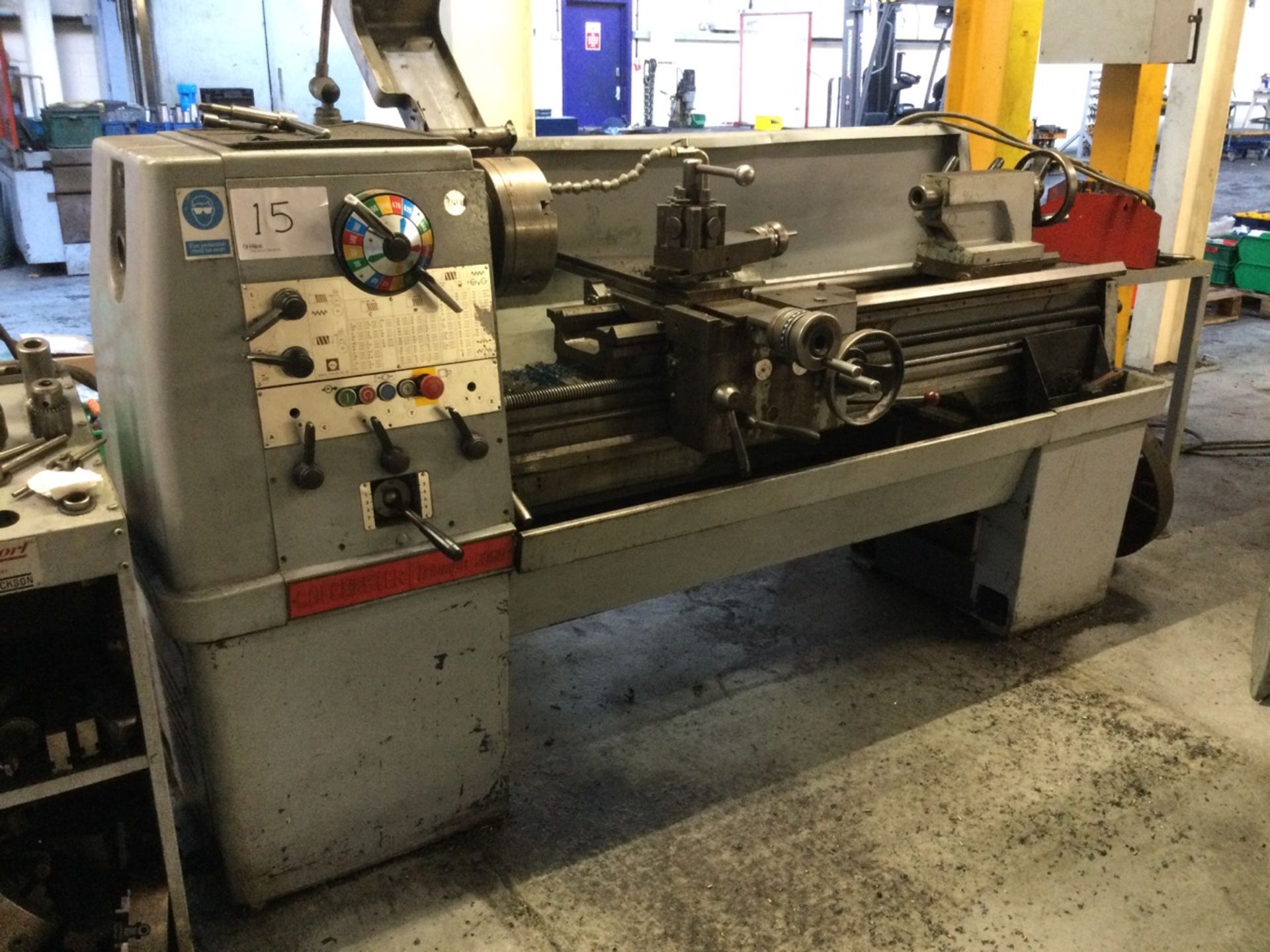 1 Colchester Triumph, 2000, gap bed centre lathe, 48" bed, with tooling as photographed, Serial Numb - Image 2 of 3