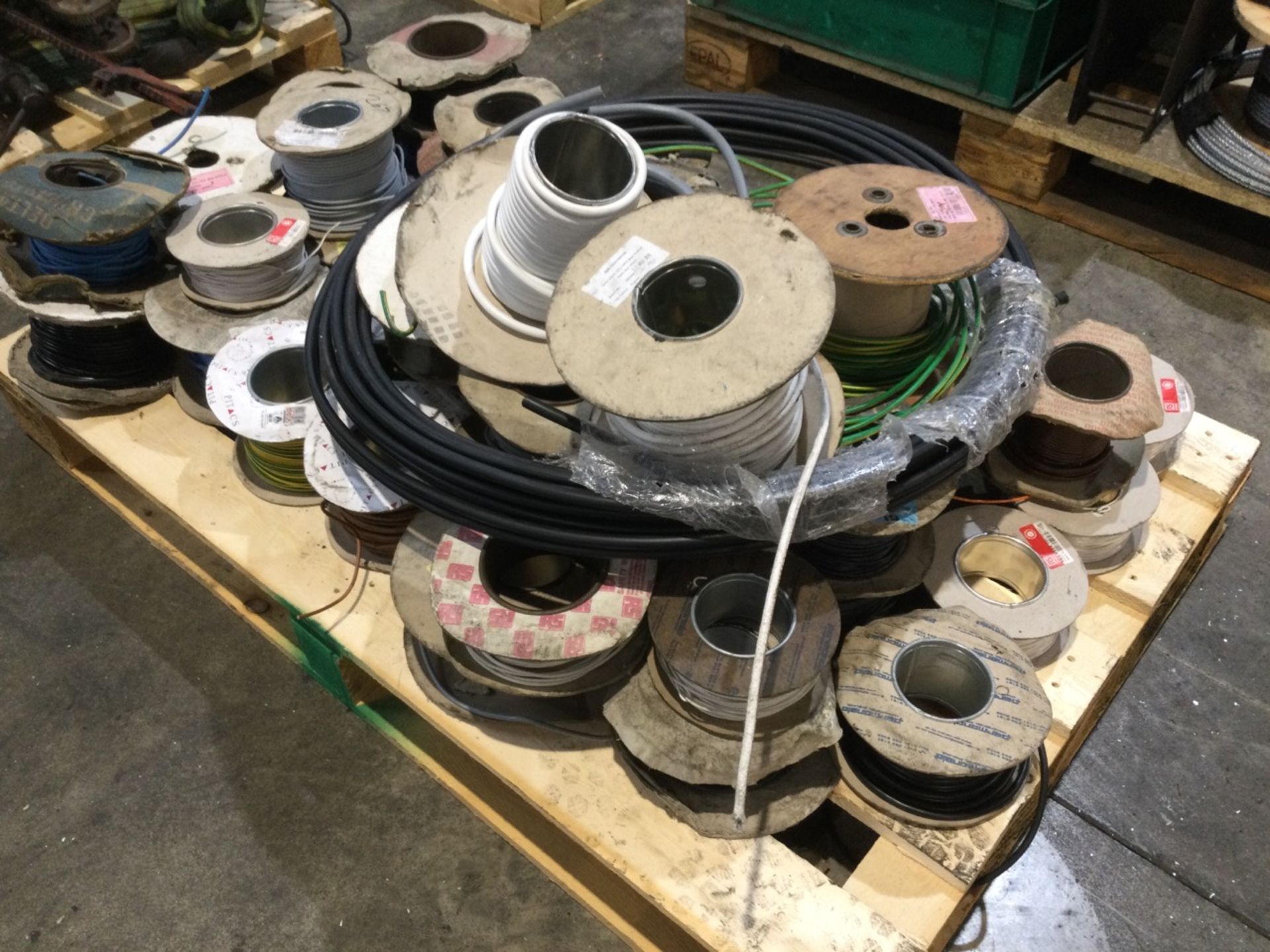 Pallet Of Part Used Rolls Of Electric Cable - Image 2 of 2
