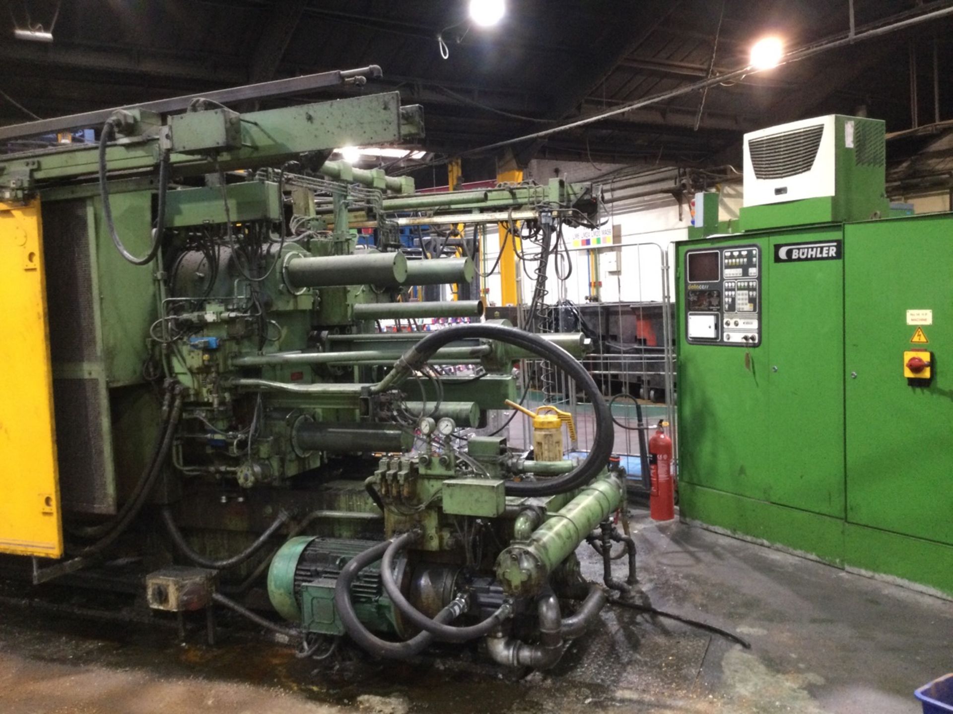 1 Buhler, 400T GDM-H-400 die-casting machine, Seri - Image 3 of 3