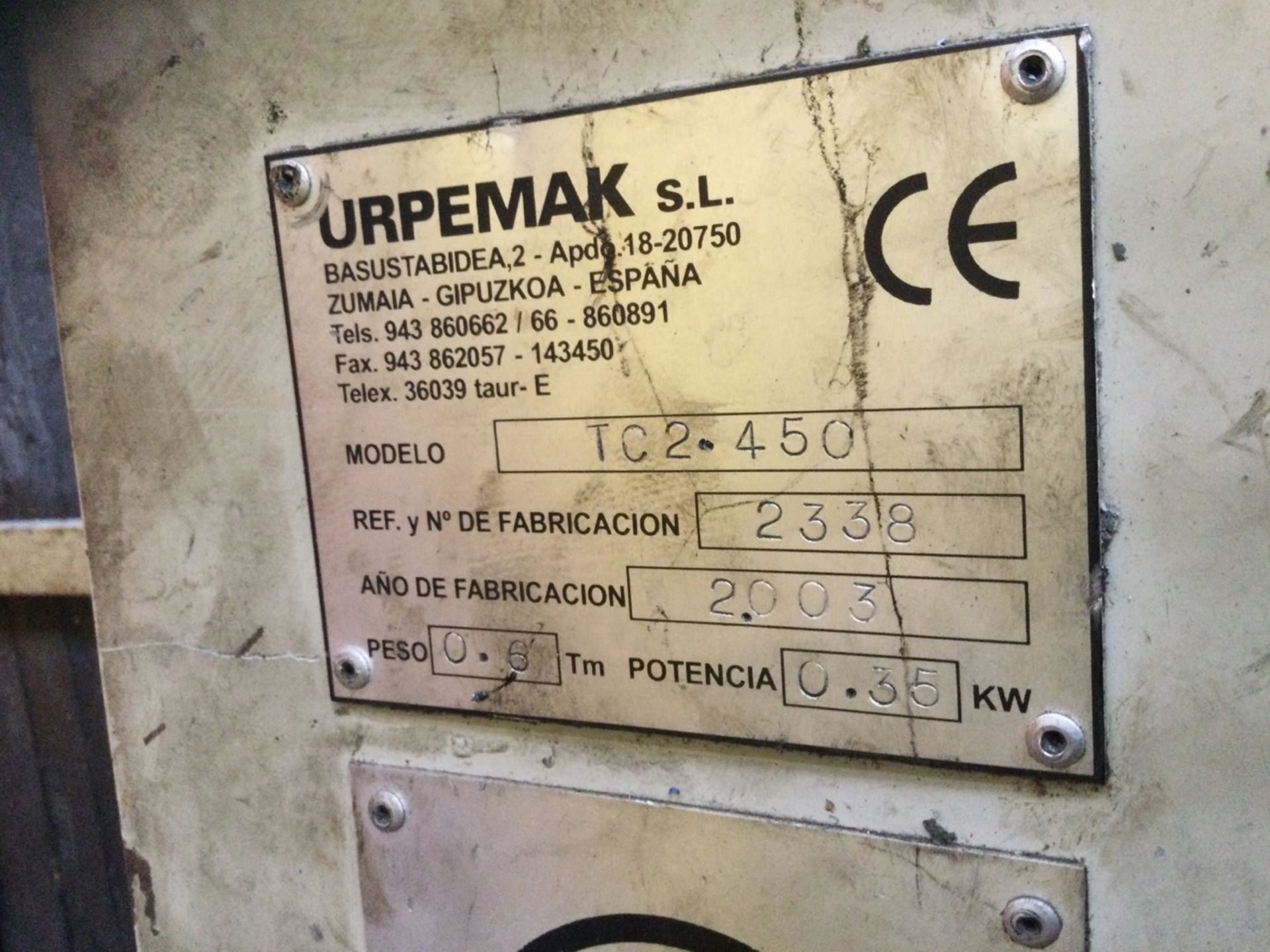 1 URPE, Product Cross-Conveyor with Cooling Fans - Image 2 of 2