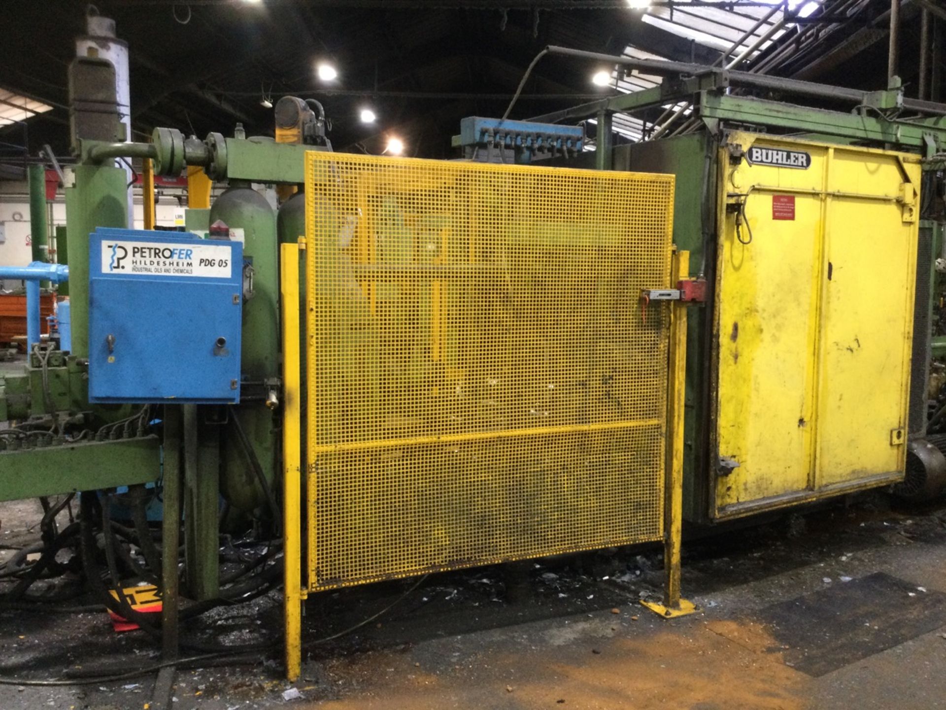 1 Buhler, 250T die-casting machine, Serial Number: - Image 3 of 3