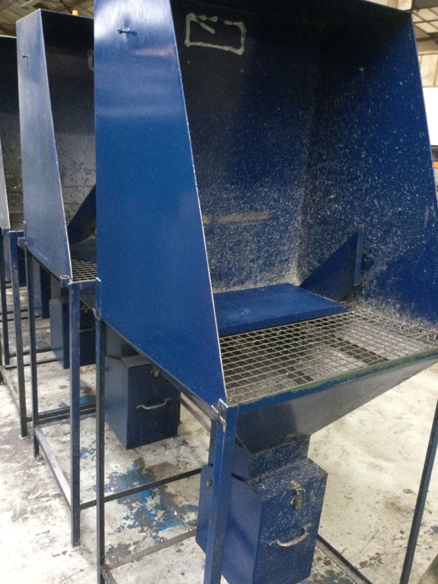 2, Blow Out Stations With Waste Bin Collector