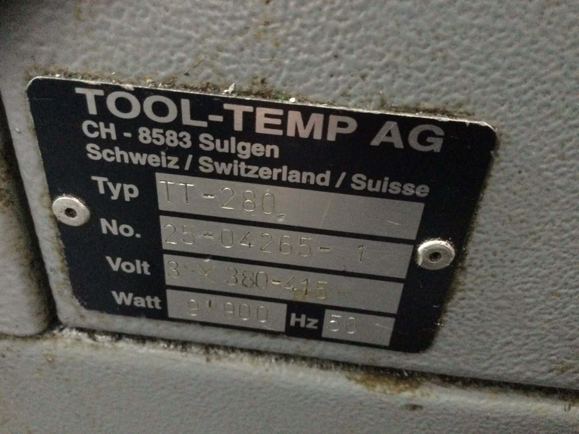 3 Tool-Temp, TT-280, Tool Temperature Controllers - Image 2 of 4