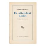 BECKETT, Samuel (1906-1989). En attendant Godot. Paris: Editions de Minuit, 1952. FIRST TRADE EDITI