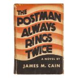 CAIN, James Mallahan (1892-1977). The Postman Always Rings Twice. New York: Alfred A. Knopf, 1934. F